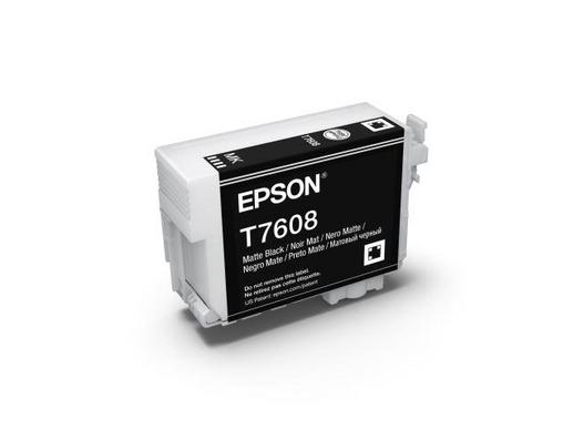 EPSON T7608 (Schwertwal) matt schwarz Druckerpatrone