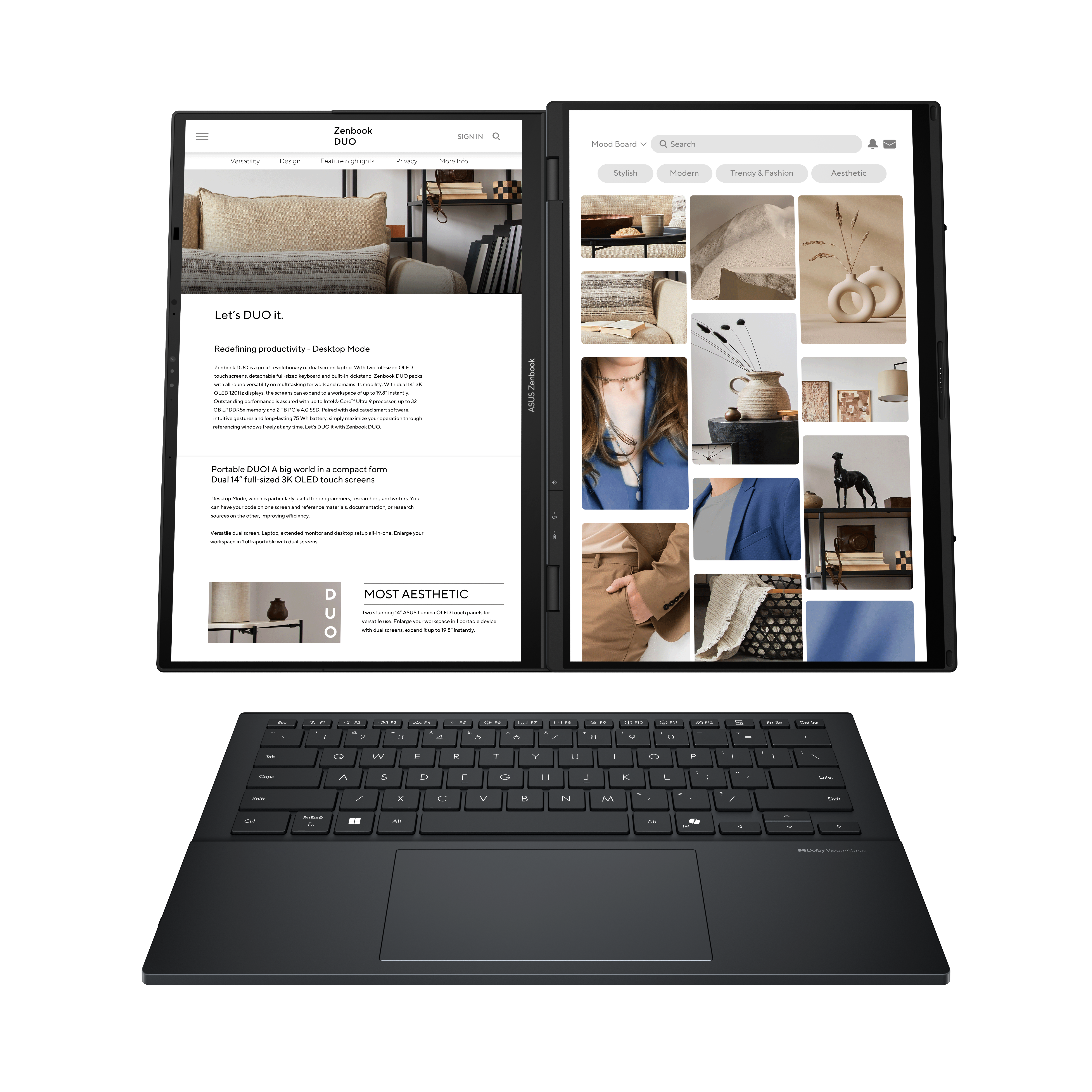 ASUS Zenbook Duo 14 U9-285H 32 2TB UX8406CA-PZ068X W11P
