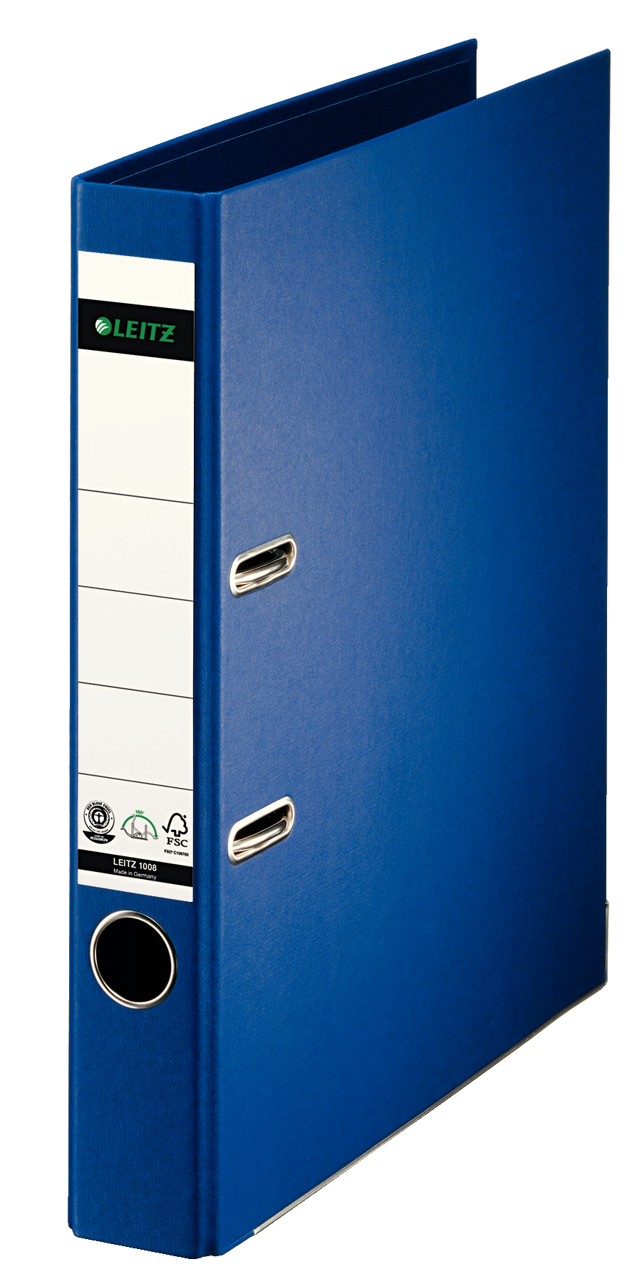LEITZ 1008 Ordner blau Karton 5,2 cm DIN A4, 1 St.