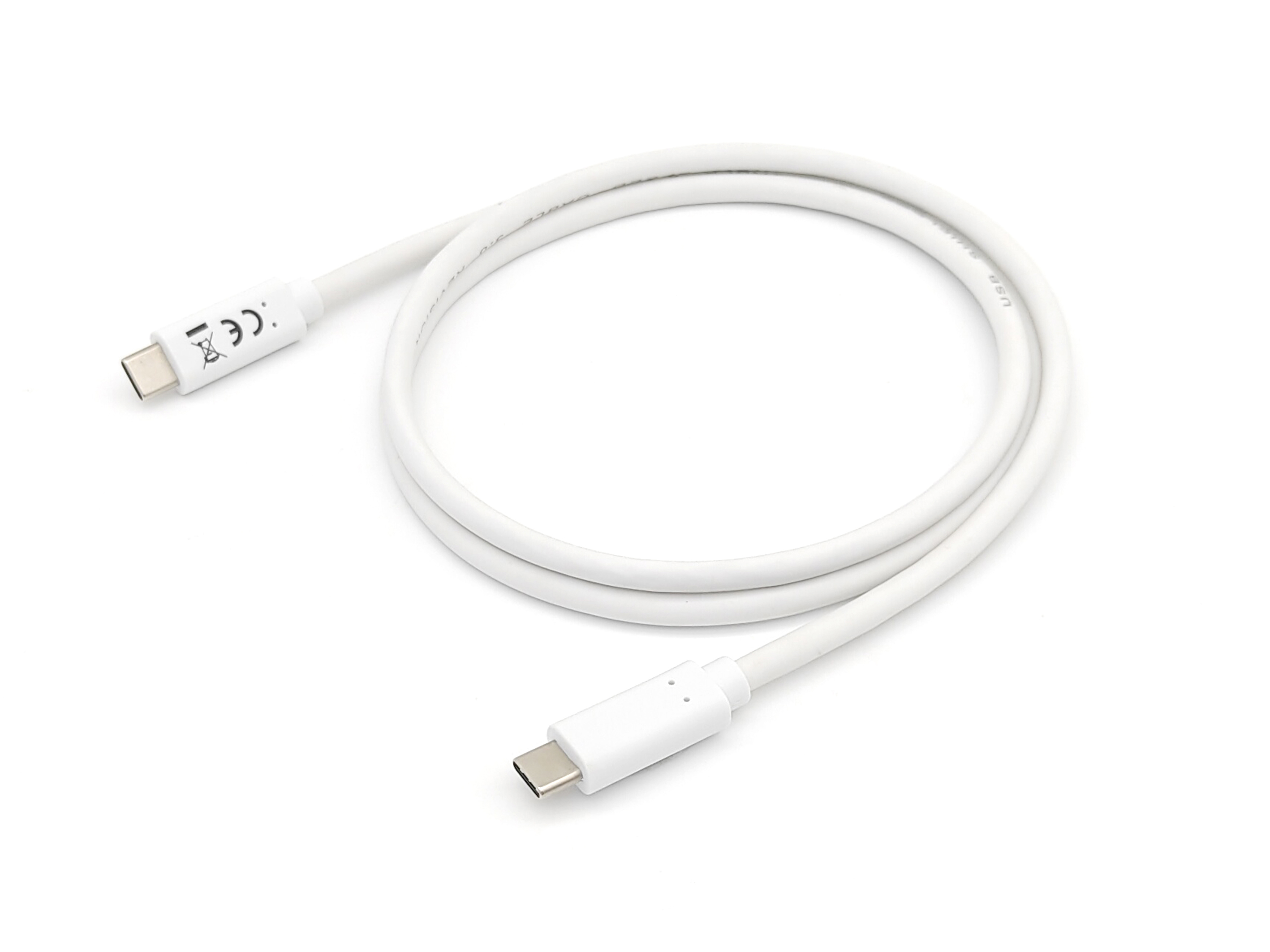 Equip Kabel USB-C3.2->C Gen1 PD60W St/St 2.00m weiß