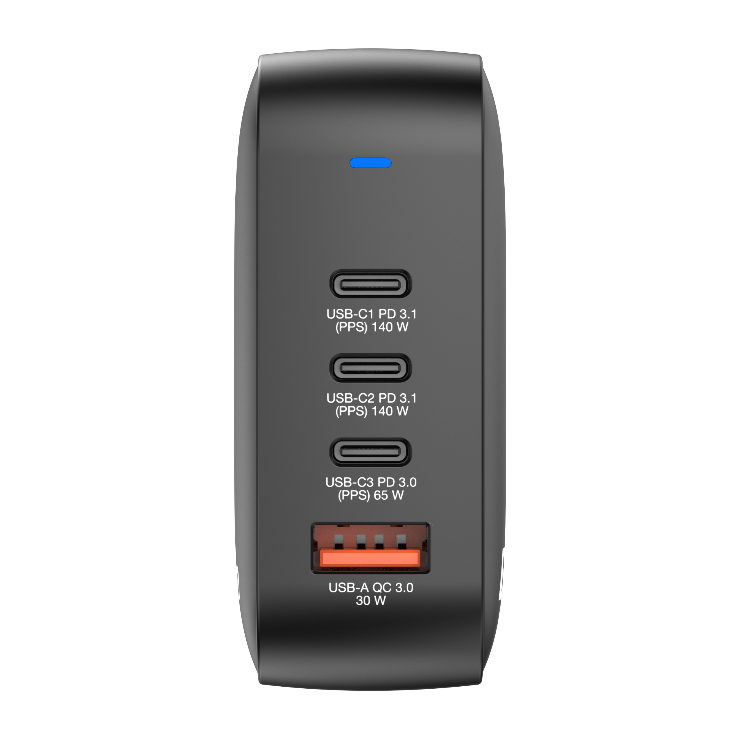 Mini-GaN Ladegerät 165W 4 Anschluss