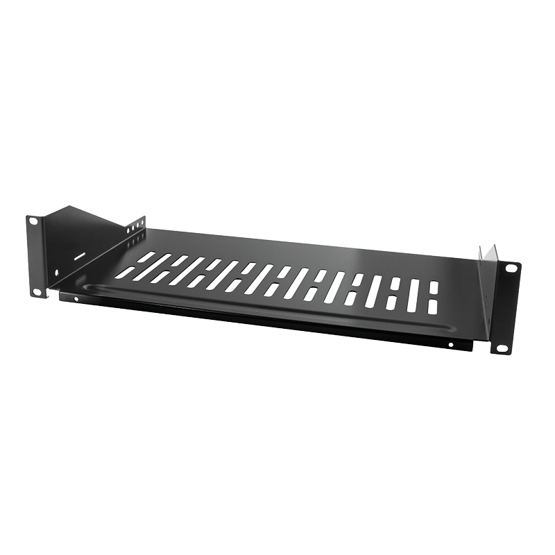 Logilink 19 Fachboden Befestigung vorne T=400mm, schwarz
