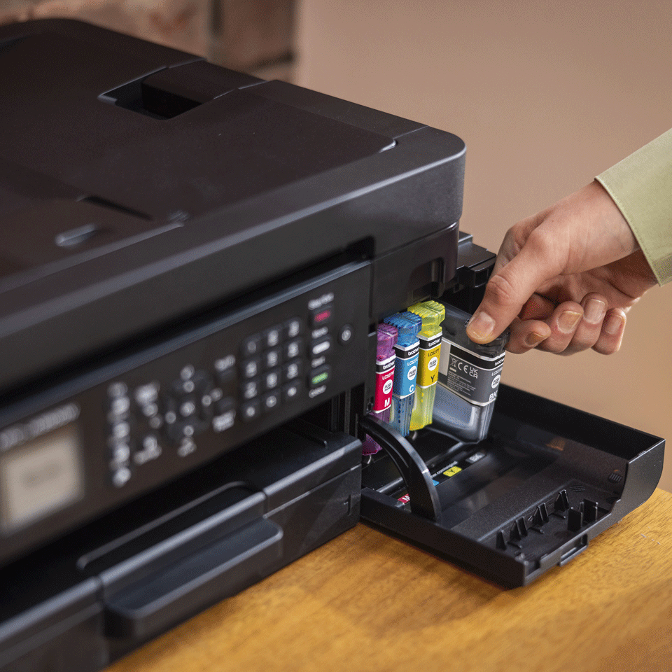brother MFC-J4350DW 4 in 1 Tintenstrahl-Multifunktionsdrucker schwarz, brother EcoPro Ready