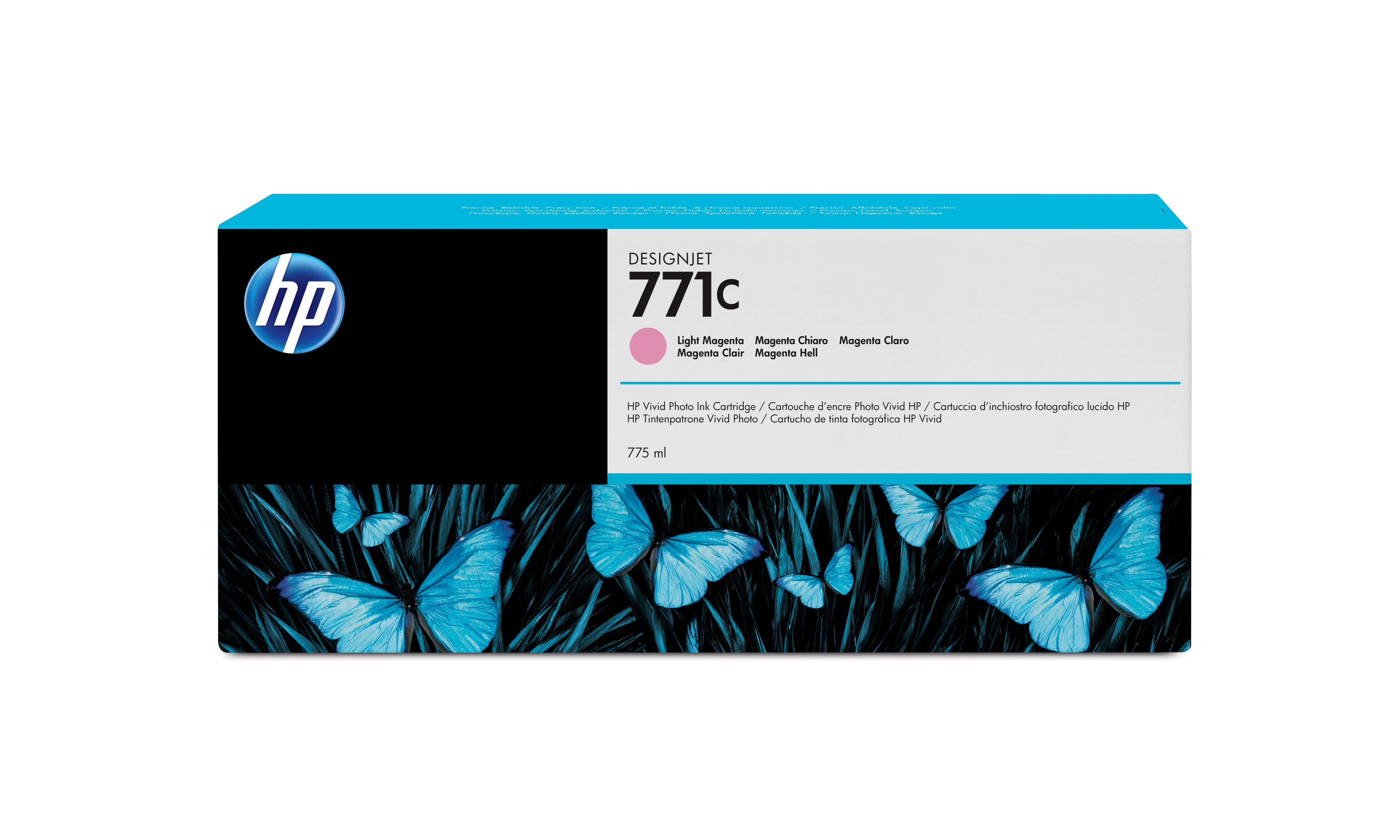 HP 771C Original Tinte hell magenta Standardkapazität 775ml 1er-Pack