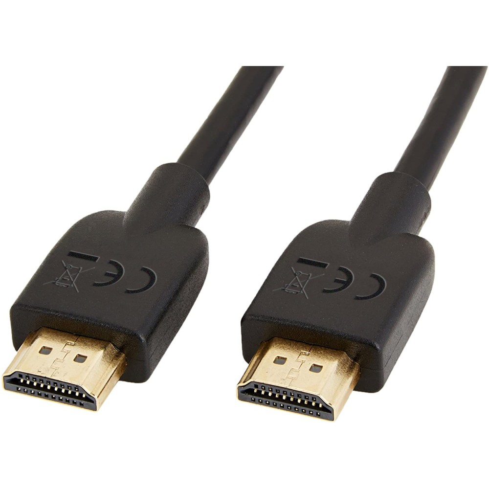 TECHLY HDMI 4K 60Hz High Speed Anschlusskabel mit Ethernet schwarz 2m