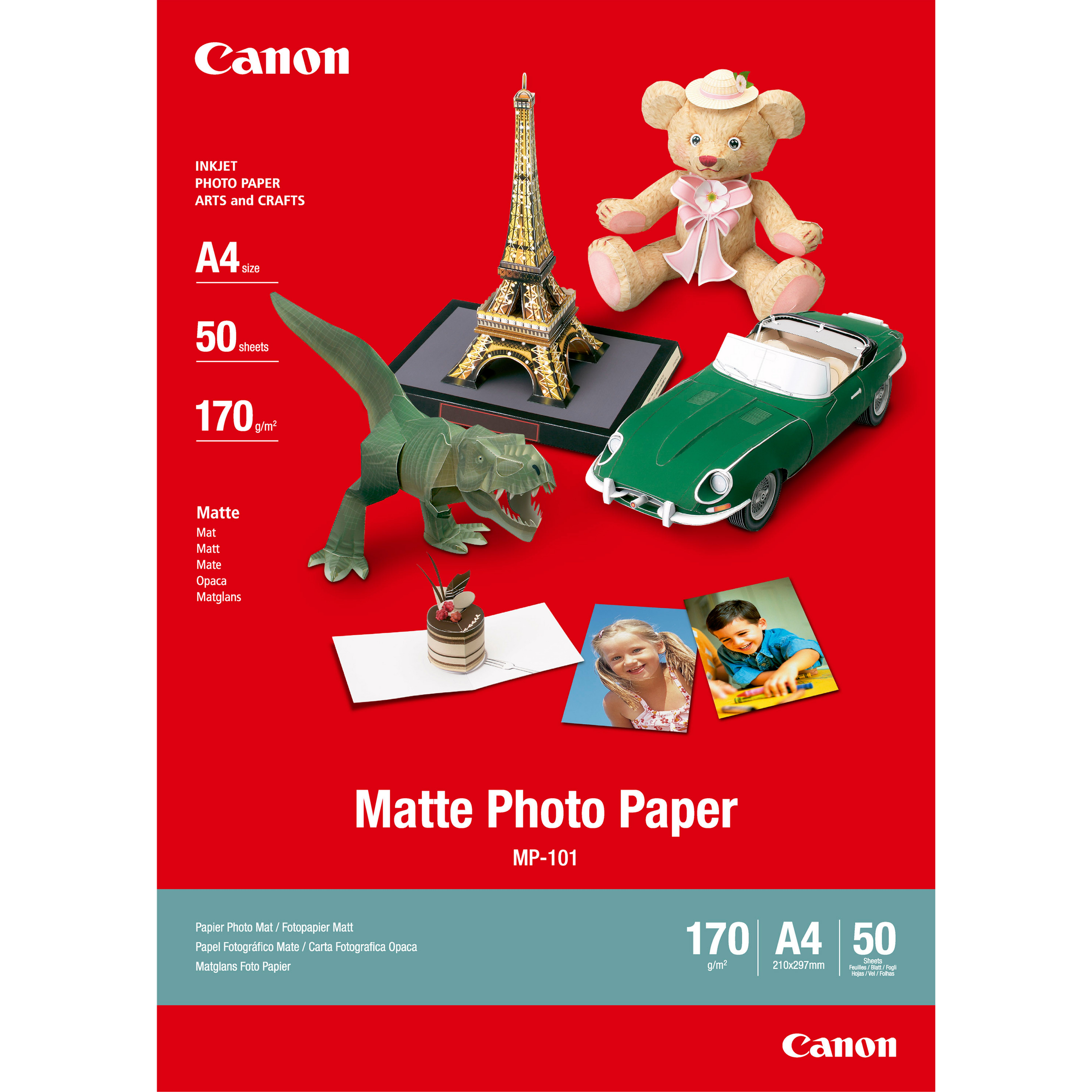 MP-101 MATTE PHOTO PAPER A4 50 SHEETS
