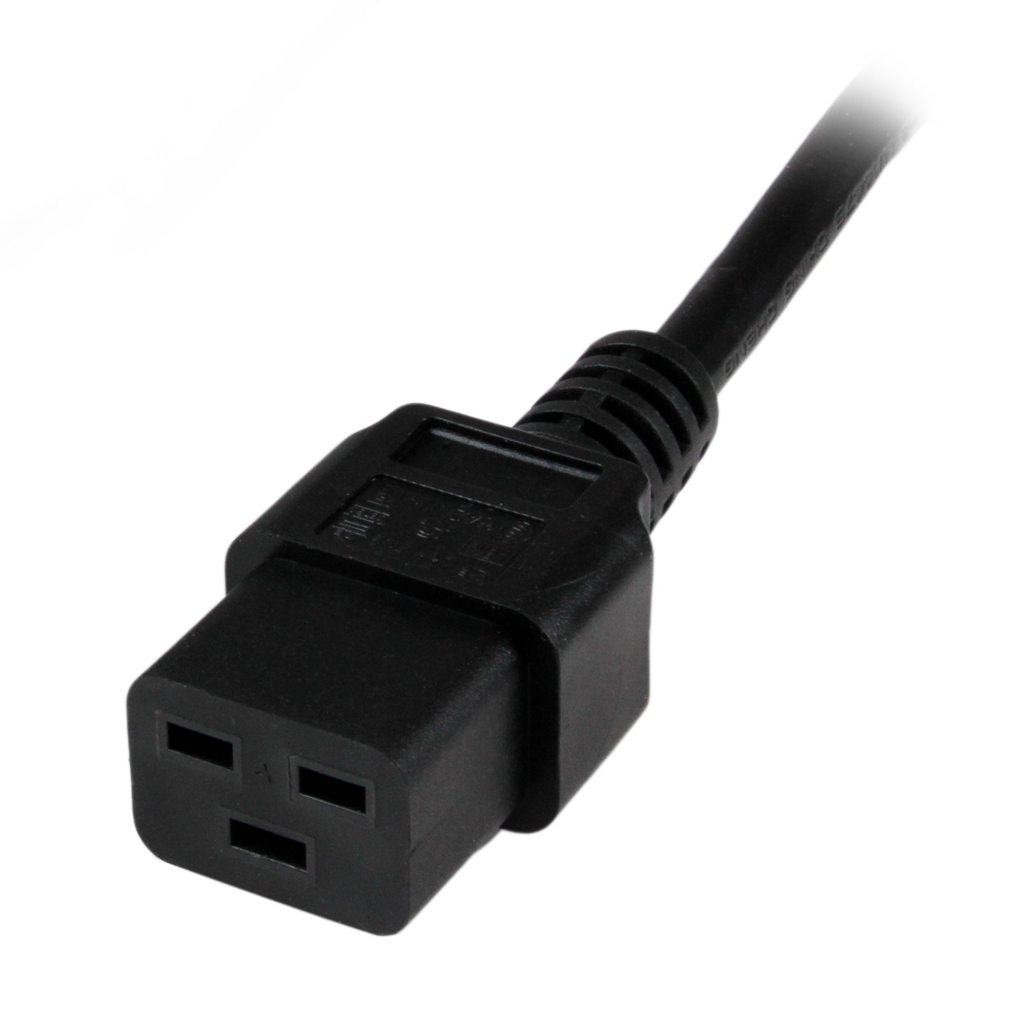 STARTECH.COM 2m Computer Power Cord - Schuko CEE7 to IEC 320 C19