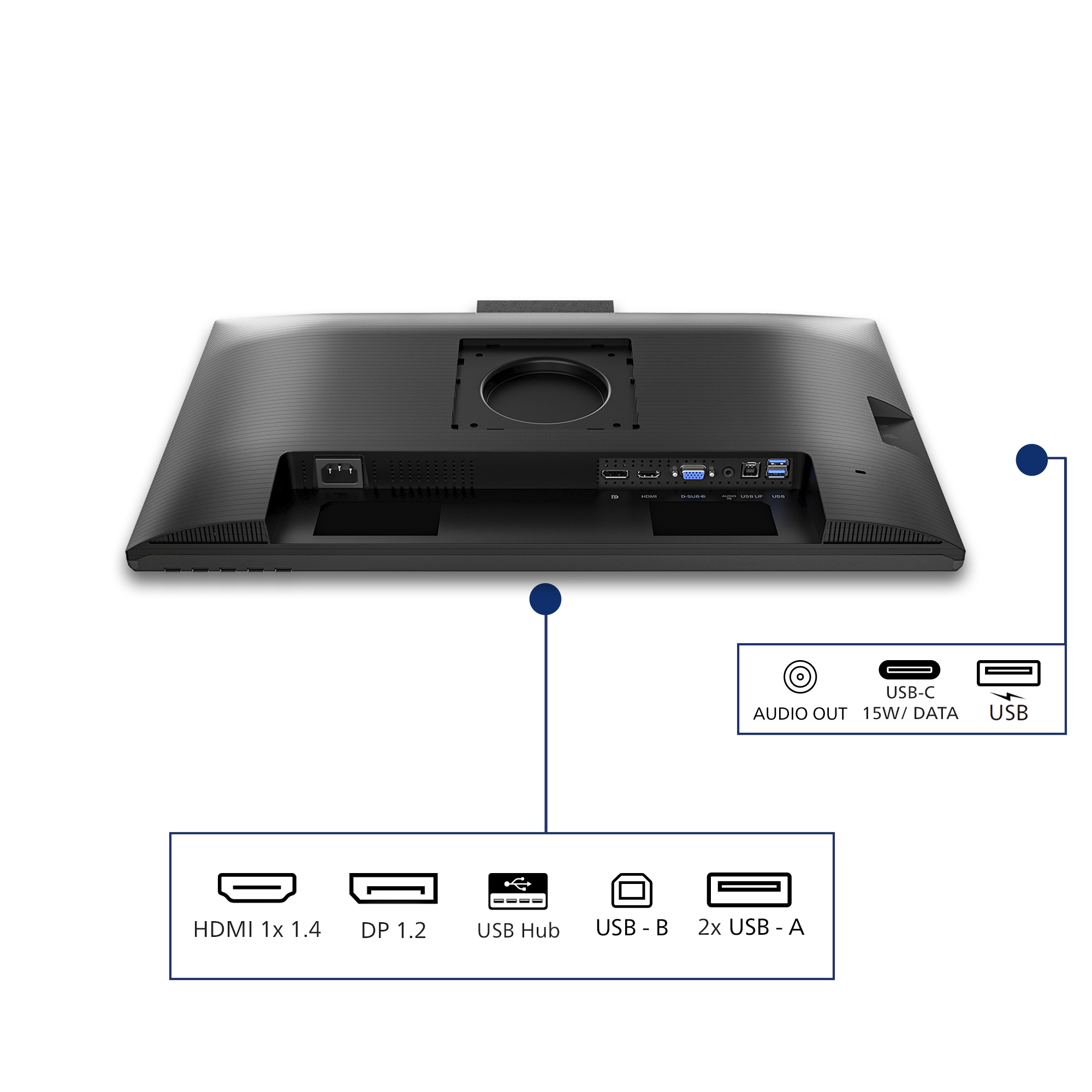 PHILIPS 24B2N3200JH - 24 ZOLL F WEBCAM LAUTSPRECHER (1920X1080 1