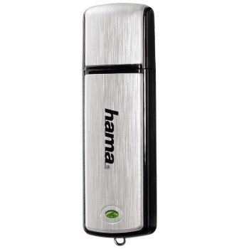 hama USB-Stick Fancy silber, schwarz 64 GB, 1 St.