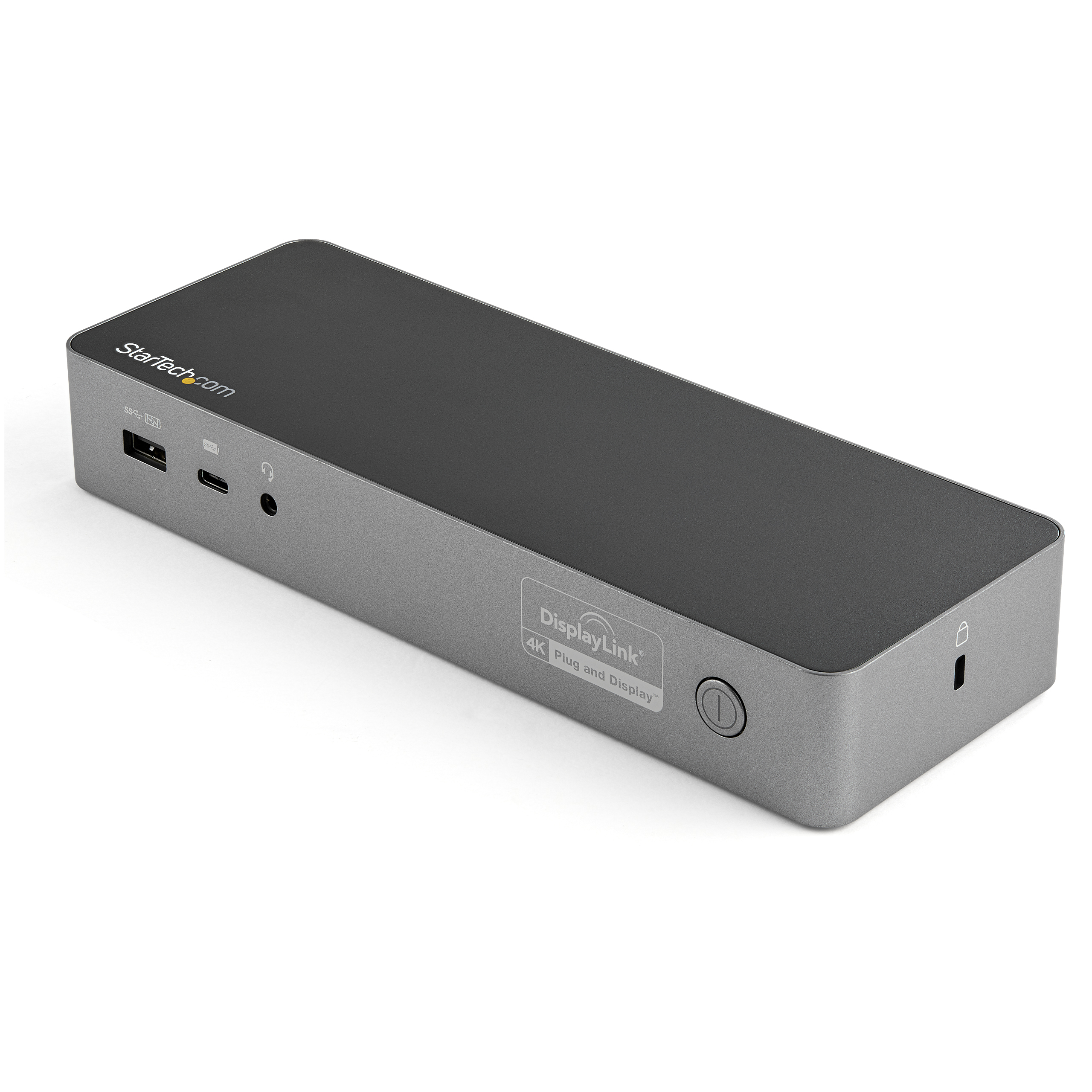 STARTECH.COM Universal Laptop Docking Station - USB-C & USB 3.0 - Dual 4K DP & HDMI - 100W PD - Mac Windows & Chrome OS - 4x USB