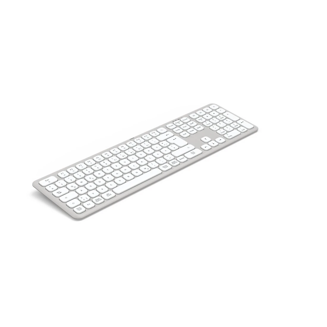 hama WK-550 Tastatur kabellos weiß
