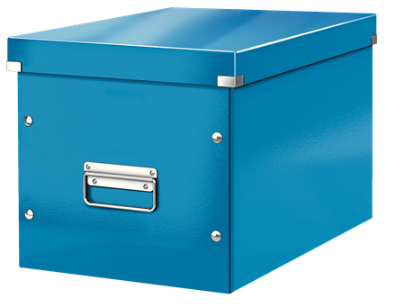 LEITZ Click & Store Aufbewahrungsbox 30,0 l blau 32,0 x 36,0 x 31,0 cm, 1 St.