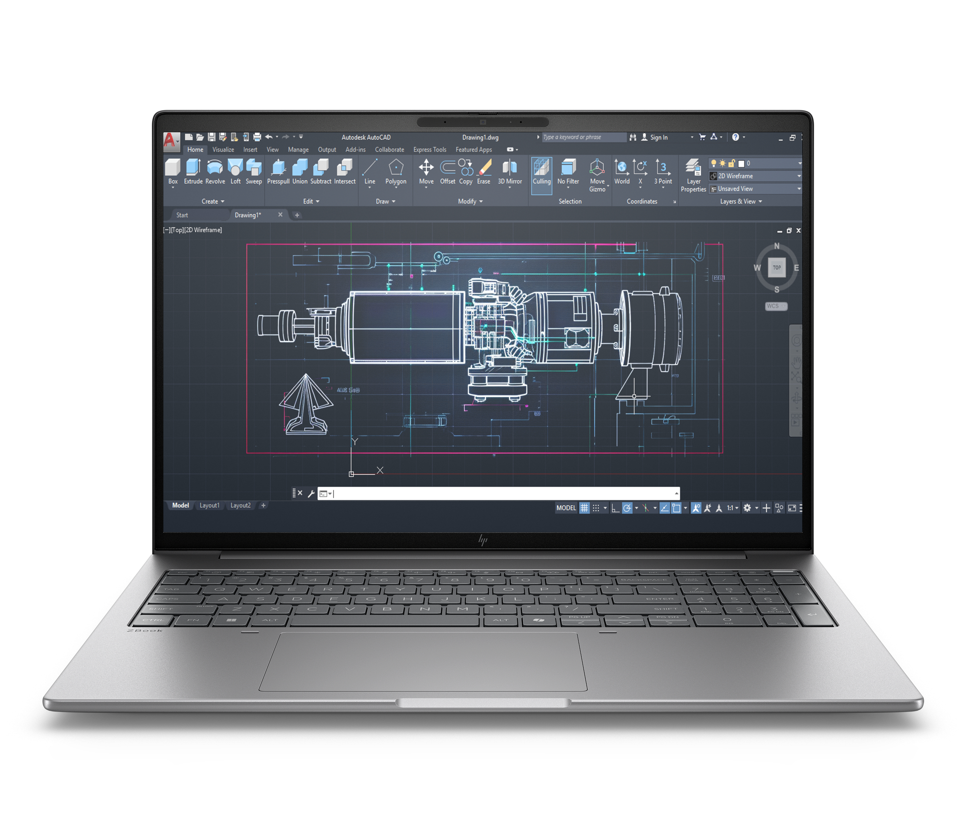 HP ZBook 8 G1i Intel Core Ultra 7 255H 40,64cm 16Zoll WUXGA 32GB 1TB/SSD W11P 3J Gar (DE)