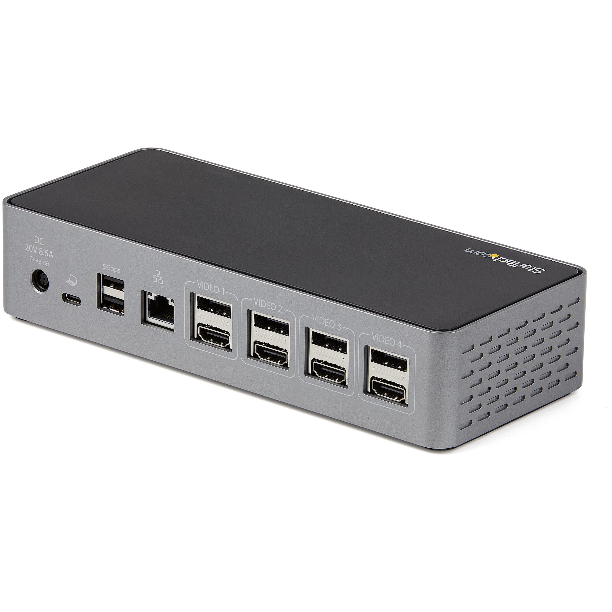 STARTECH.COM USB-C Dock 4K 60Hz Quad Monitor DisplayPort & HDMI Universal USB C Docking Station 100W Power Delivery Hub 1C 3A