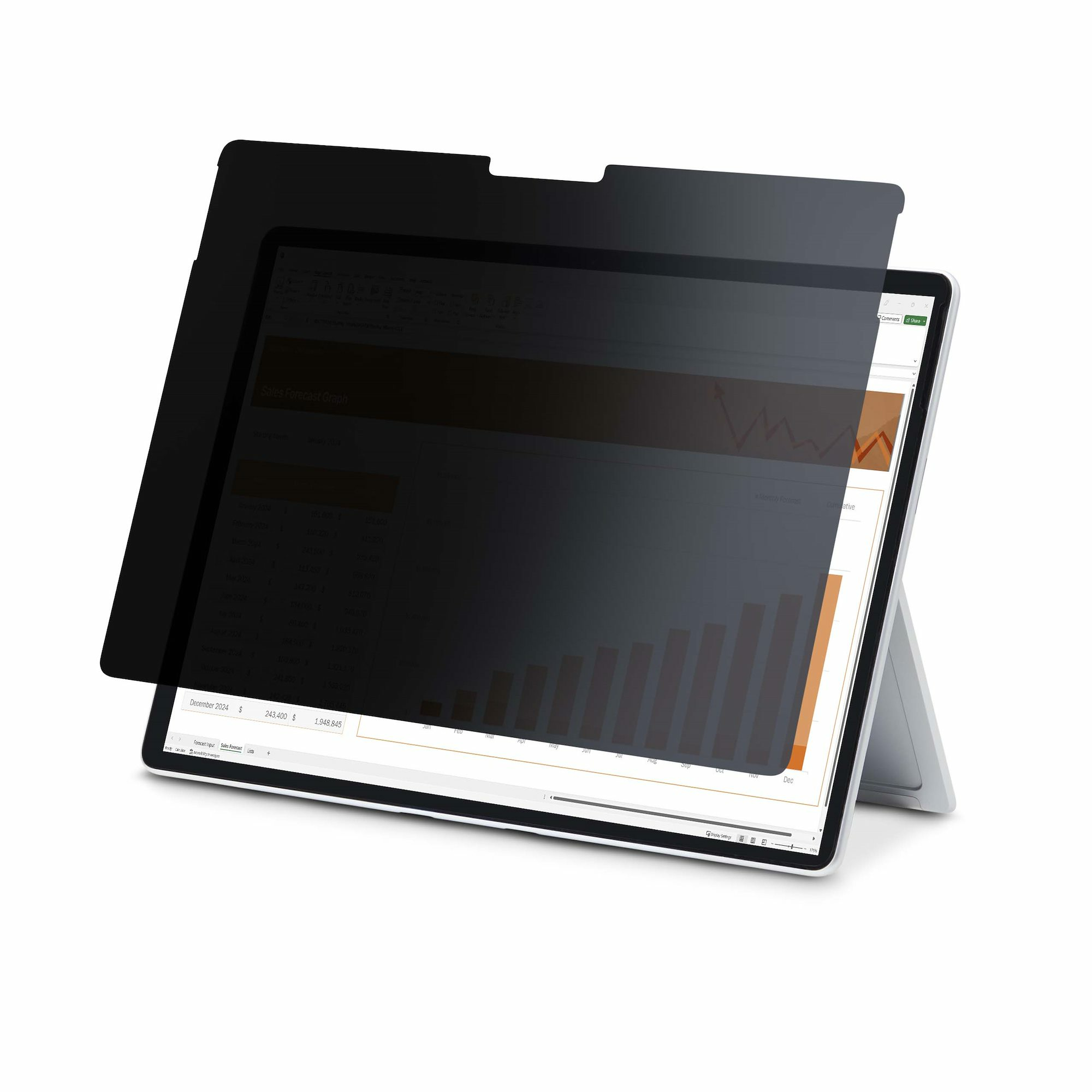STARTECH.COM 4-Wege Blickschutz fur 33,02cm 13Zoll Surface Pro 8/9/X fur Hoch- und Querformat Touch-fähig +/- 30 Grad Blickwinkel