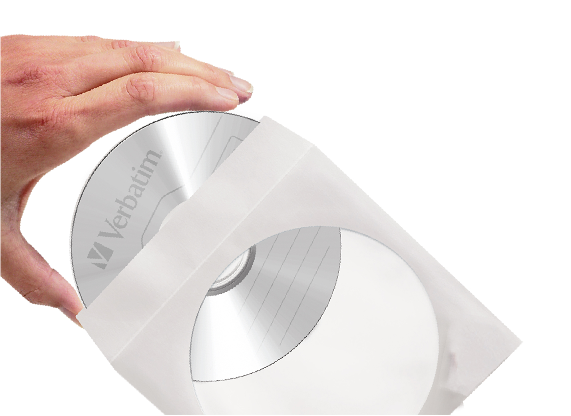 CD/DVD-Hüllen Papier 50er Pack Verbatim
