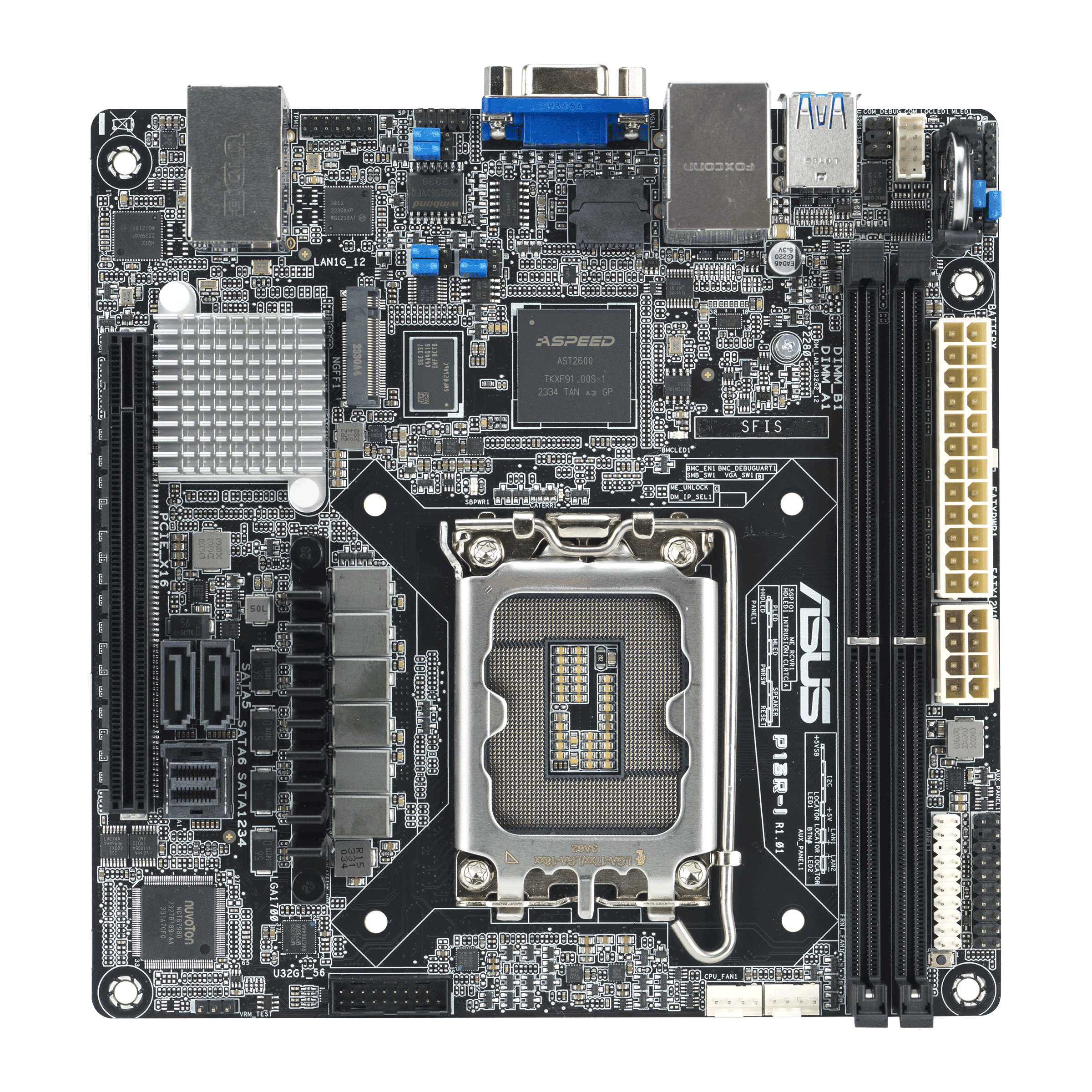 ASUS P13R-I LGA1700 Server MB 2xDDR5 1xM.2 6xSATA