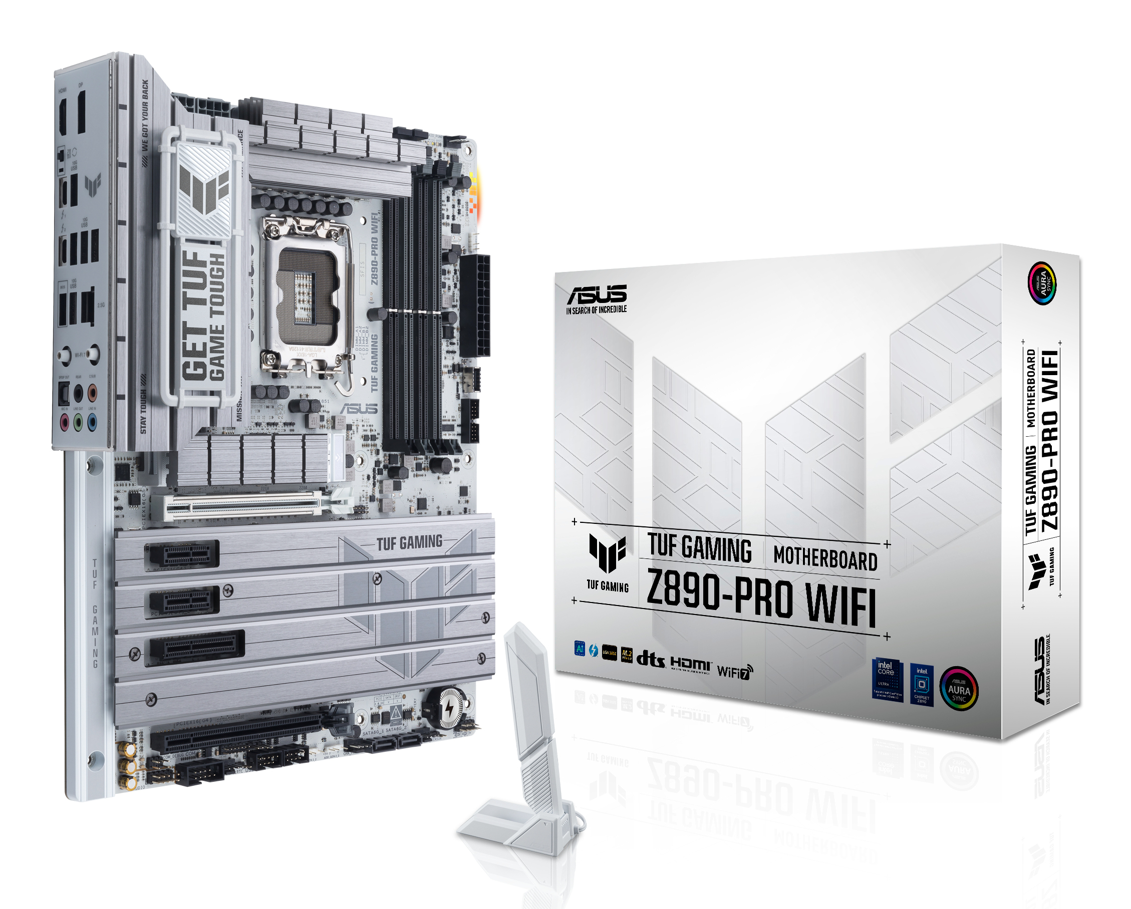 ASUS TUF GAMING Z890-PRO WIFI (INTEL,1851,DDR5,ATX)