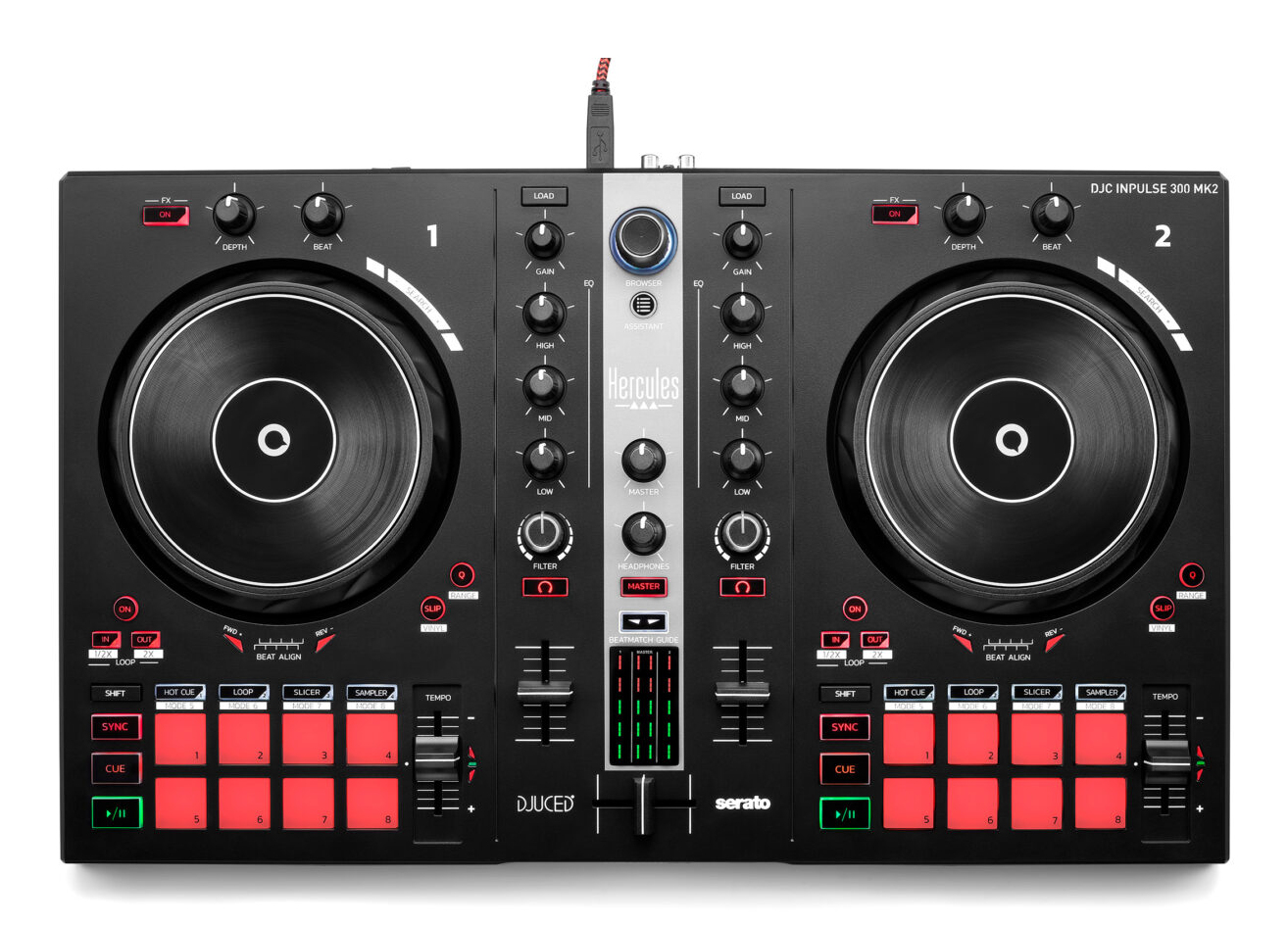 Mixersteuerung Hercules DJ Control Inpulse 300MK2 retail