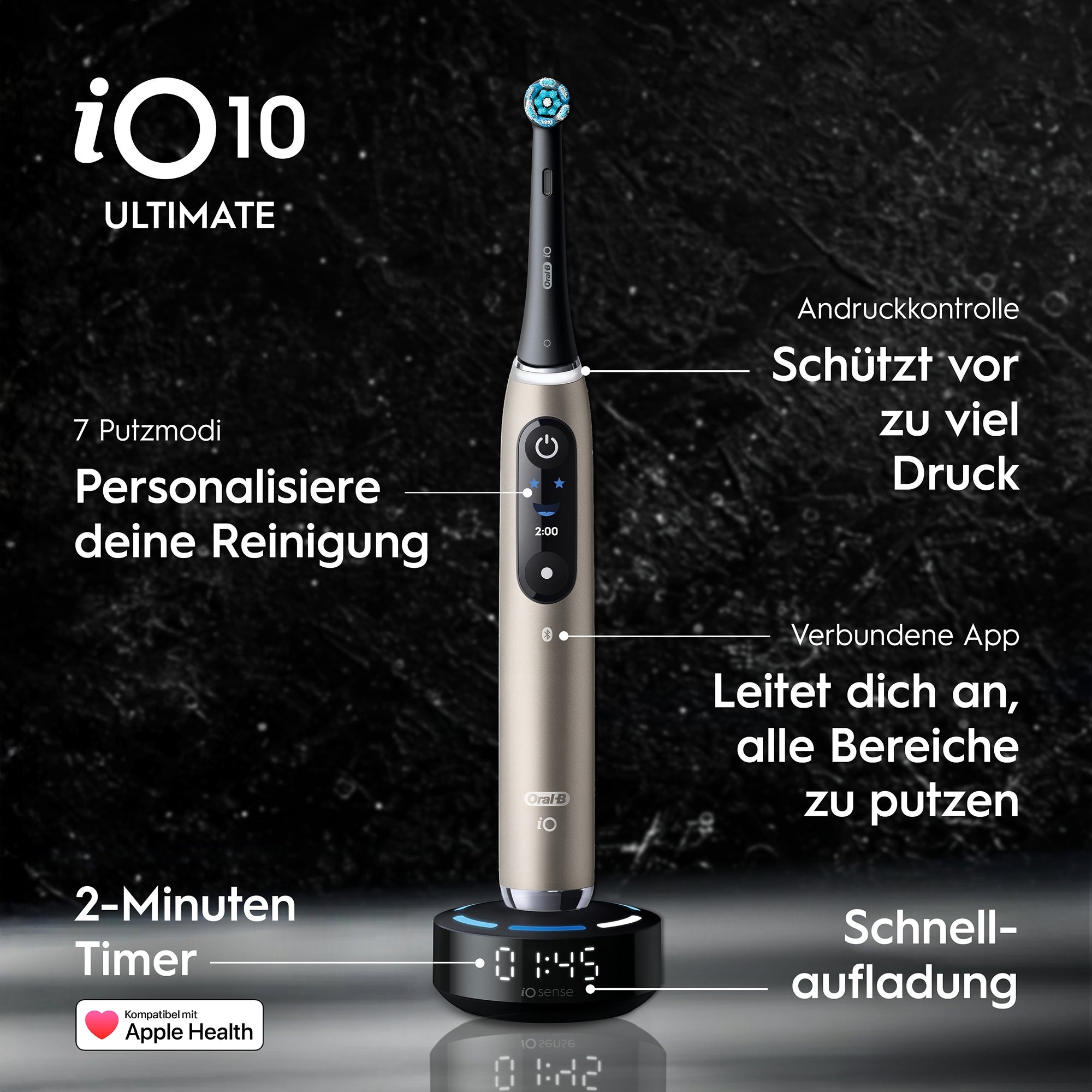 Braun Oral-B iO Series 10 Lunar Gold Special Edition