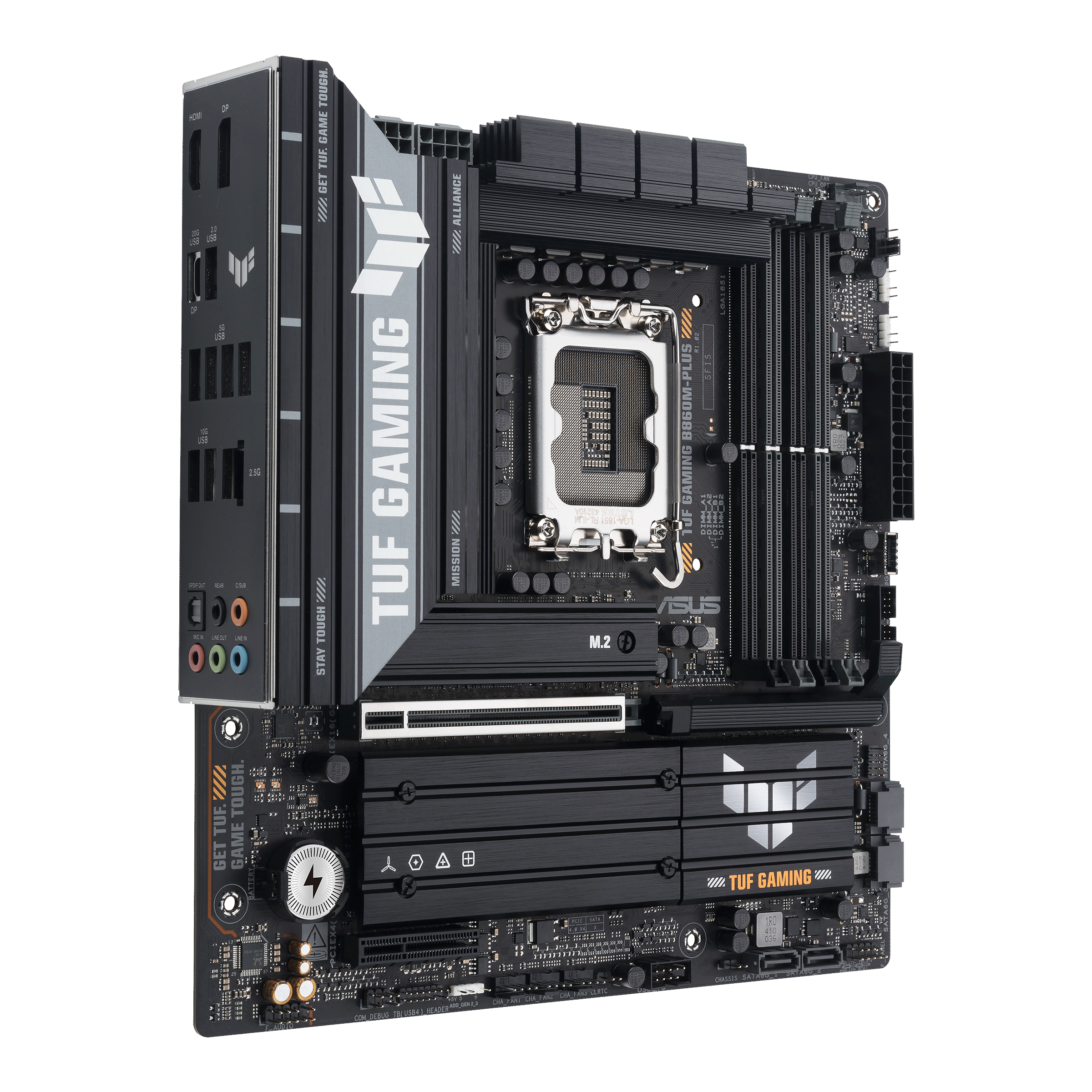 ASUS TUF GAMING B860M-PLUS (INTEL,1851,DDR5,mATX)