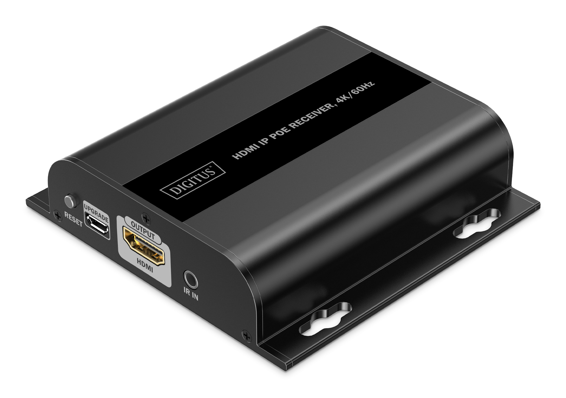 DIGITUS HDMI IP PoE Receiver 4K/60Hz schwarz