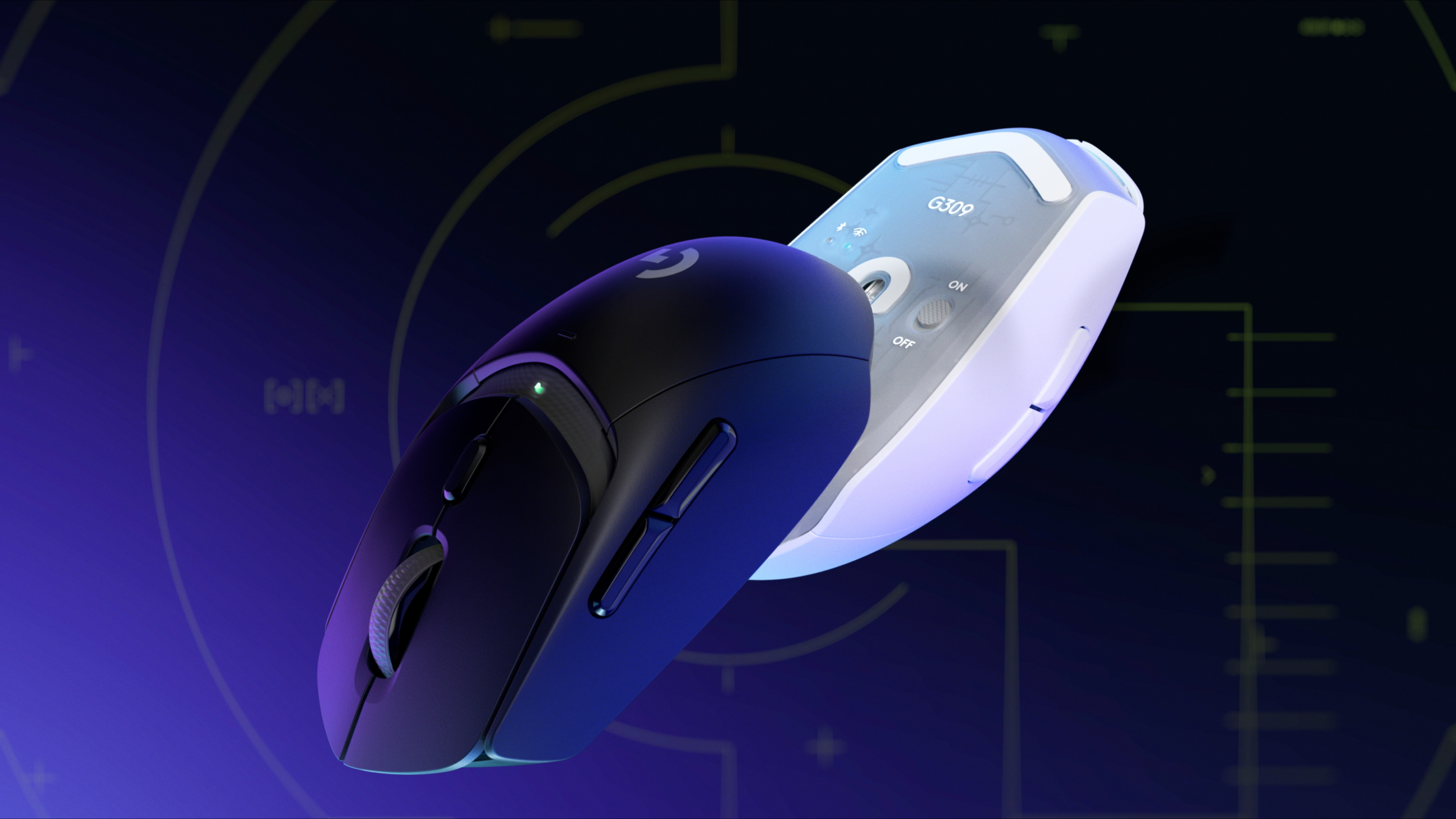 G309 LIGHTSPEED MOUSE BLACK - EER2-933