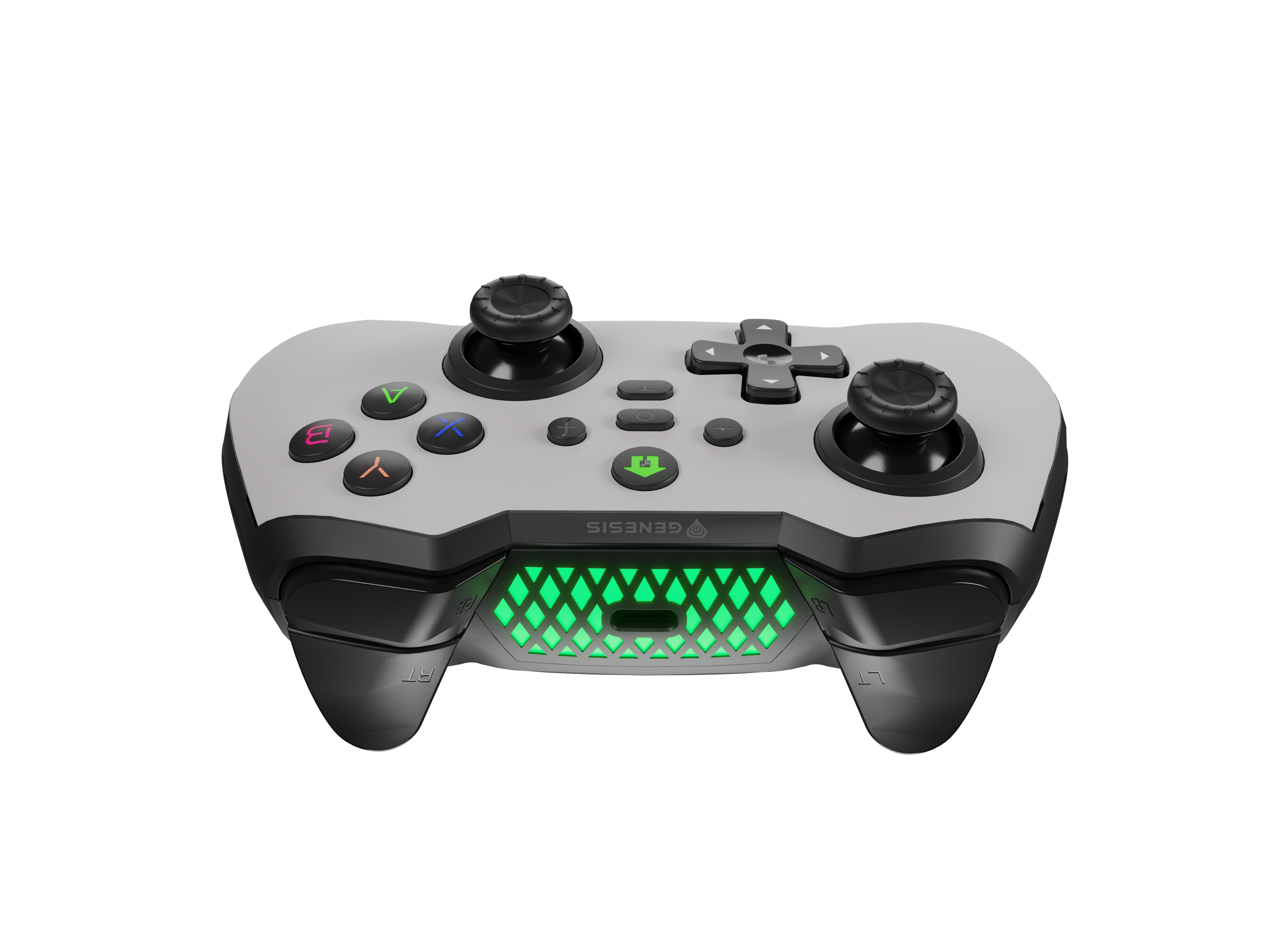 Genesis Gamepad MANGAN 400 kabellos weiß/schwarz (PC/Switch)