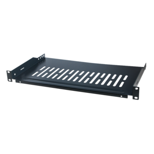 Logilink 19Fachboden Befestigung nur vorne T=250mm, schwarz
