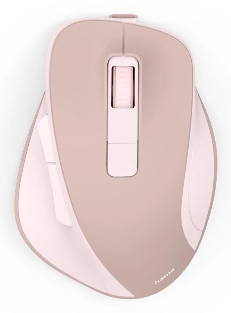 hama WM-500 Maus ergonomisch kabellos rosa