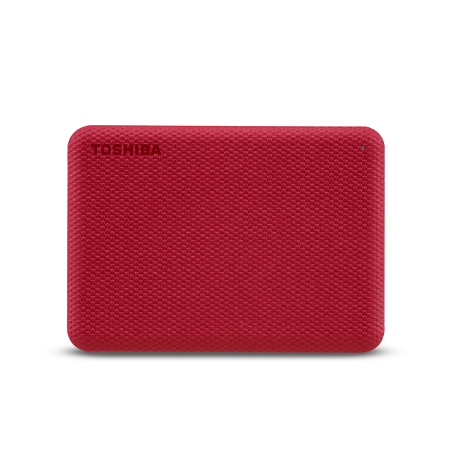 TOSHIBA Canvio Advance 1 TB externe HDD-Festplatte rot
