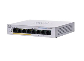 CBS110 UNMANAGED 8-PORT GE PARTIAL POE DESKTOP EXT PS