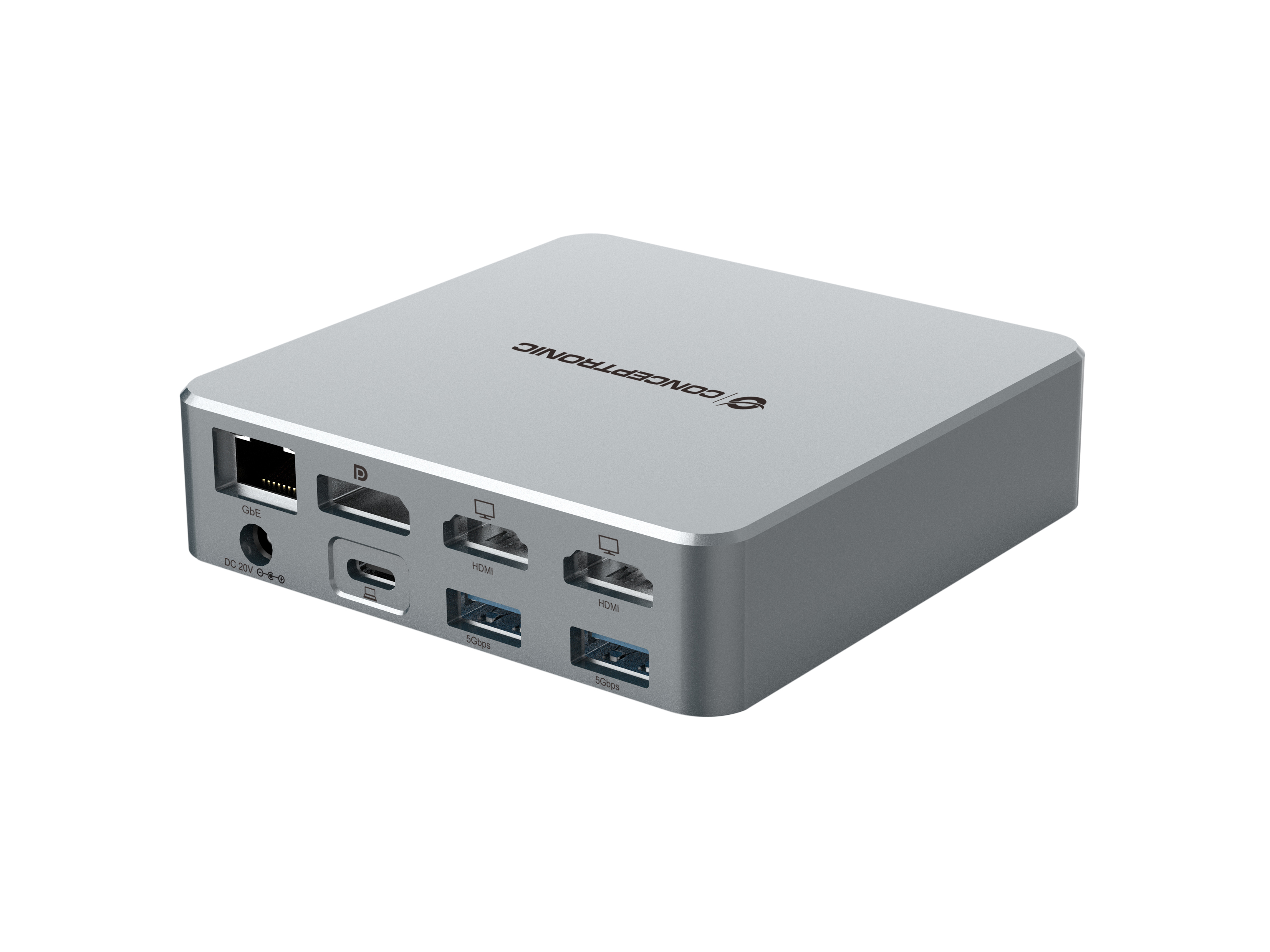 CONCEPTRONIC 15-1 Dock USB-C->2xHDMI/2xUSB-C/4xUSB-A/+80W si