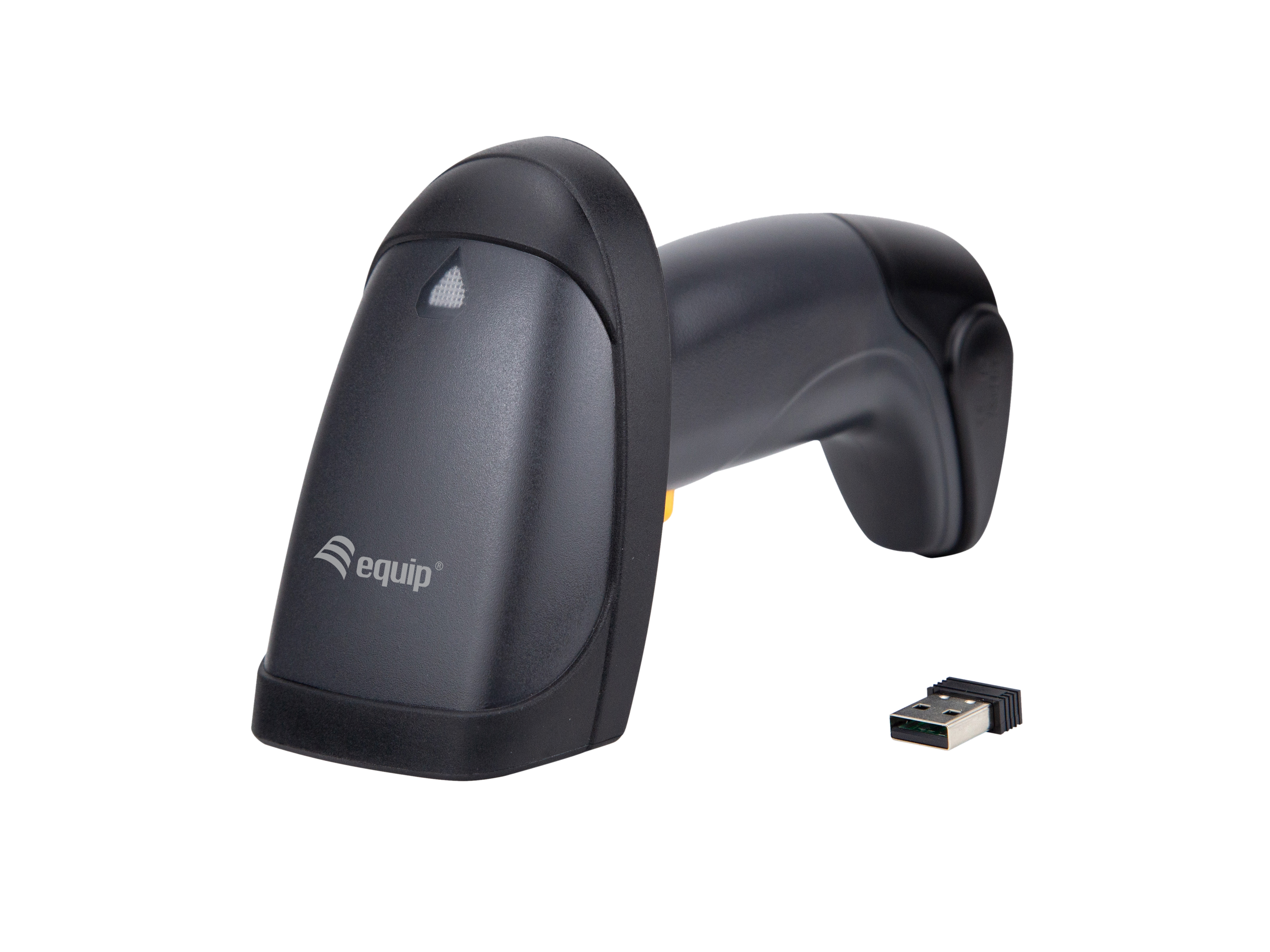 Equip 1D-Barcodescanner Laser Wireless/2.4GHz+Halter schwarz
