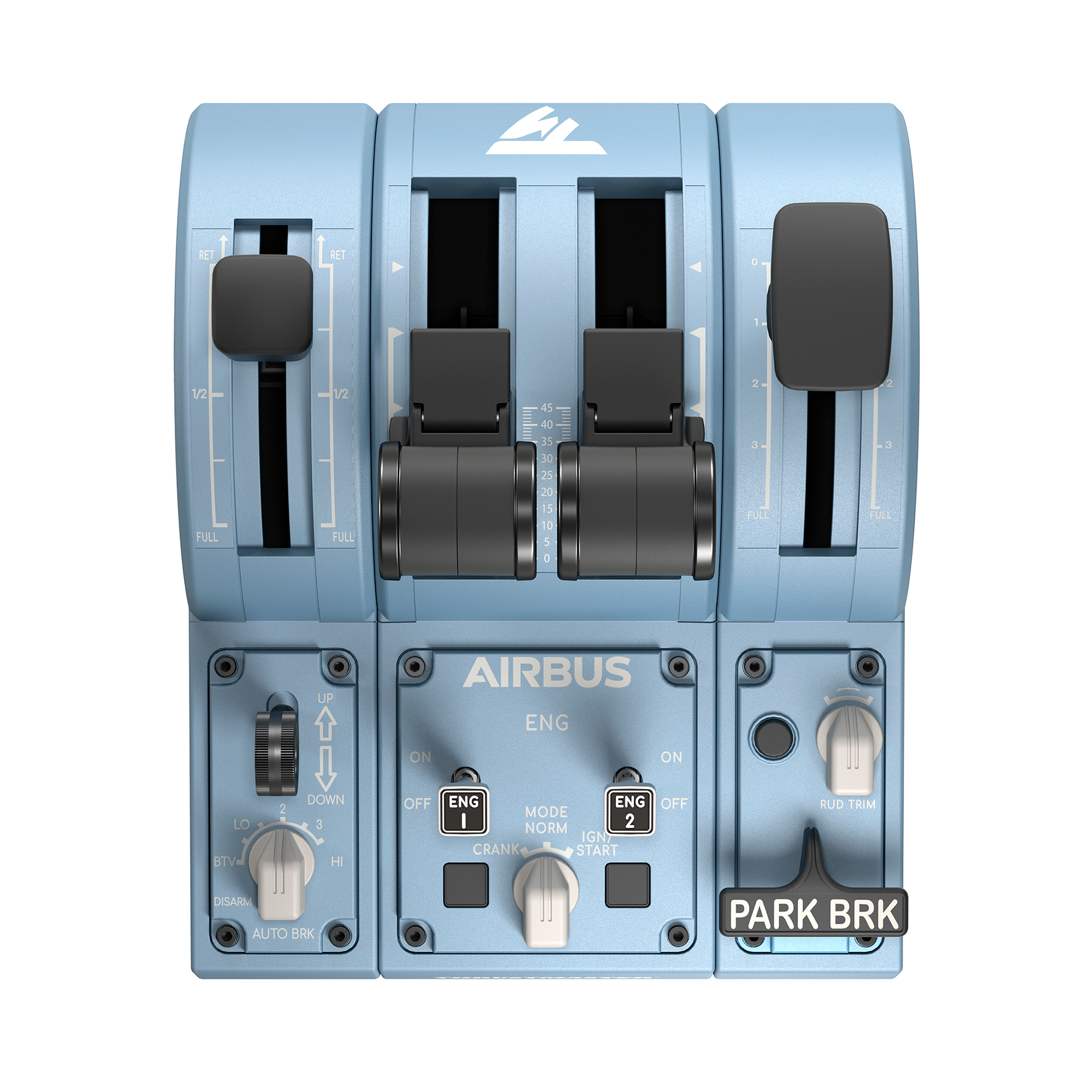 AddOn Thrustm. TCA Quadrant AIRBUS Ed.(Klappen & Bremse)(PC) retail