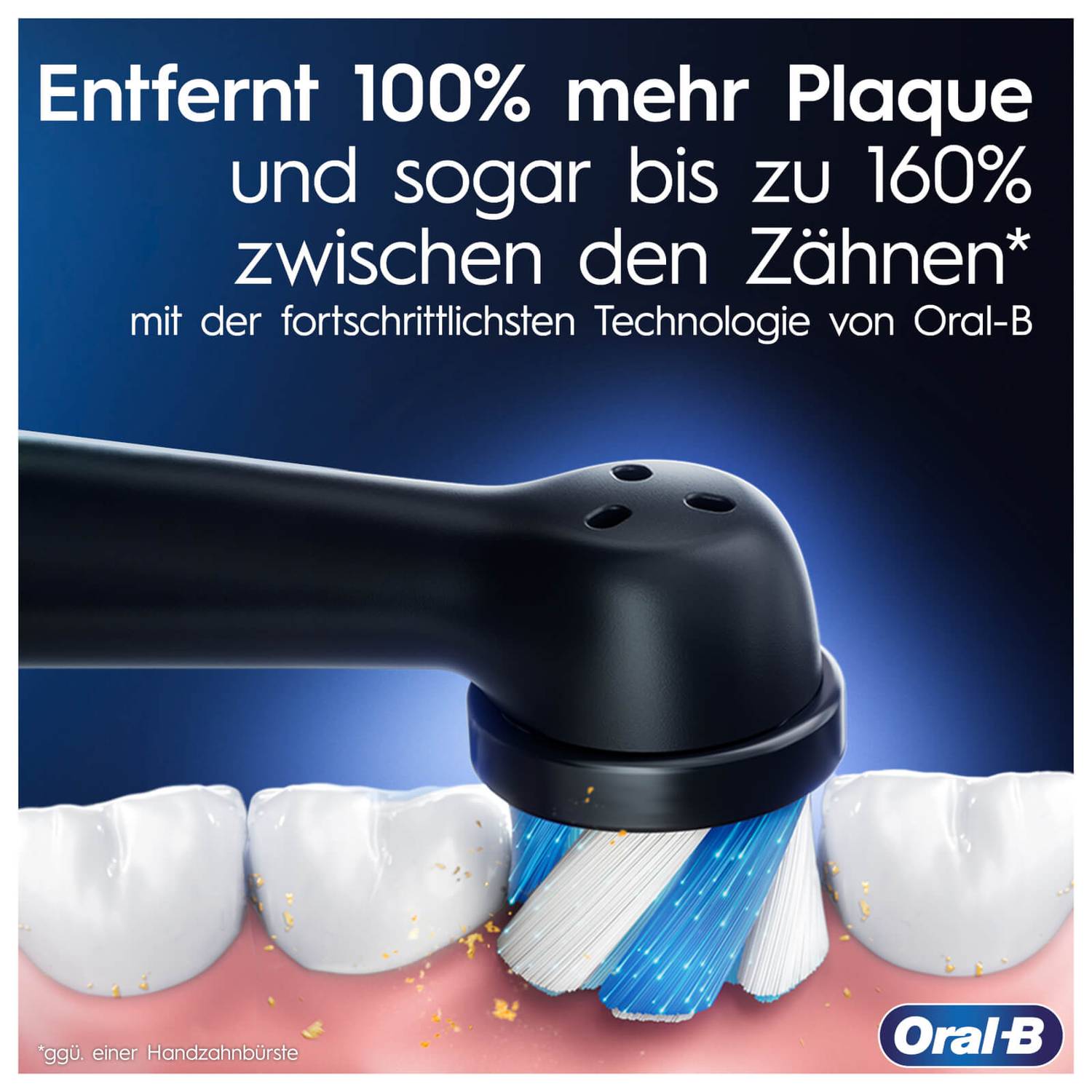 Braun Oral-B iO Series 4 mit Reiseetui Matt Black