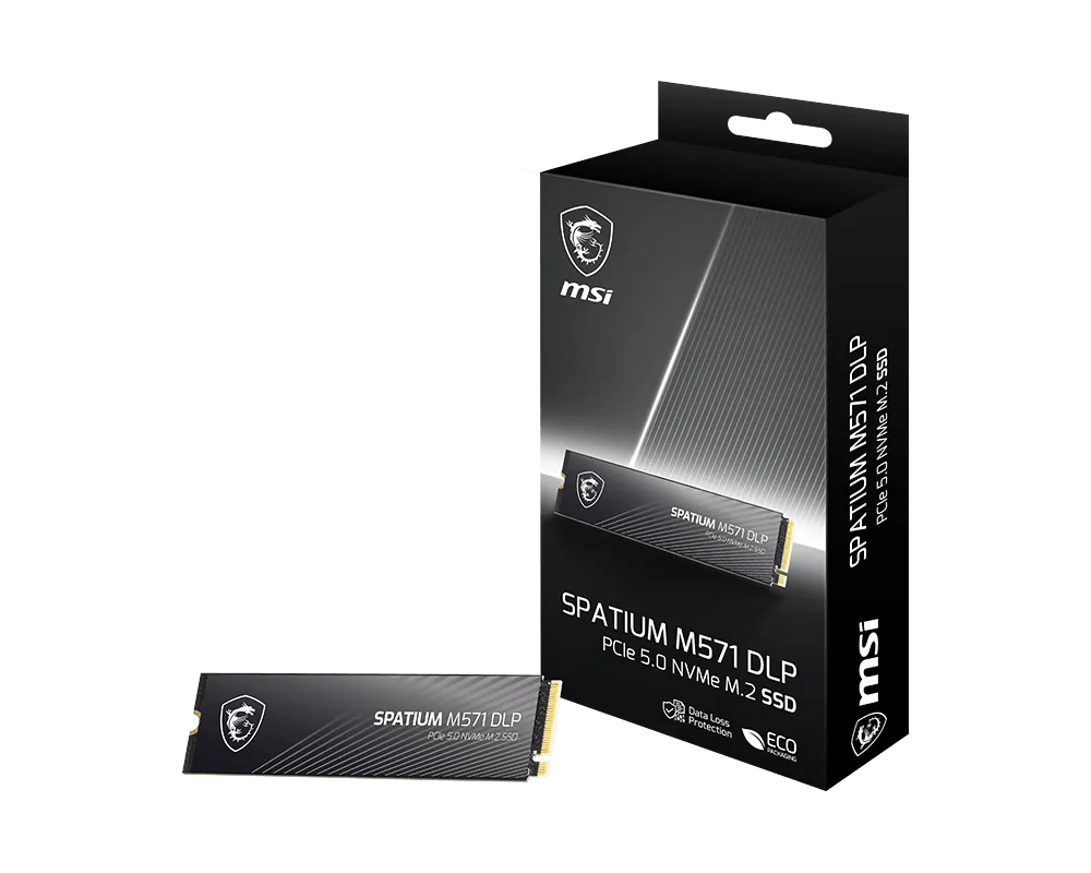 SSD 2TB MSI Spatium M571 (M.2 2280) PCIe Gen5 x4 NVMe