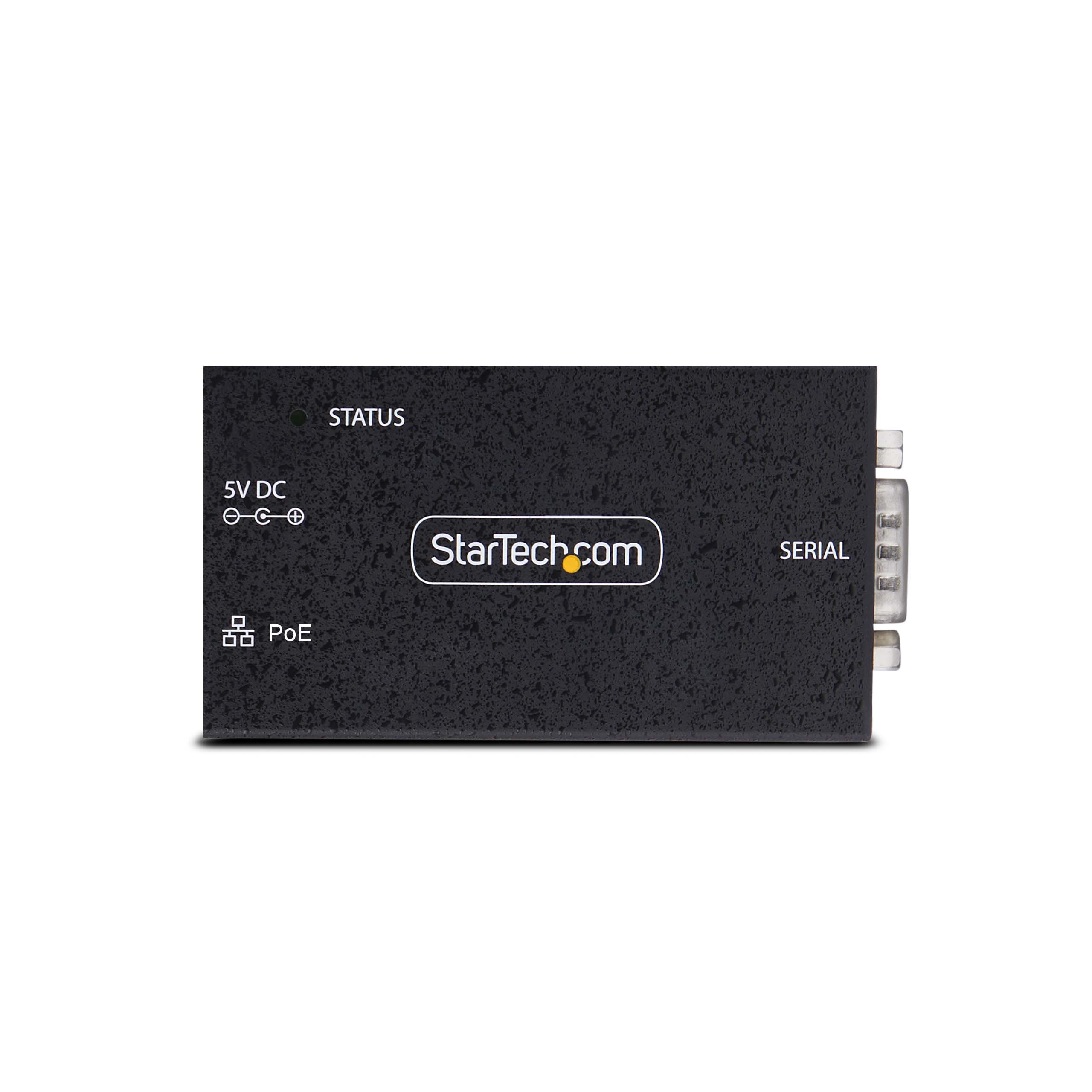 STARTECH.COM 1-Port Seriell auf POE Ethernet Adapter Serial TCP IP Server Wand/DIN Montage RS232 Ethernet Adapter/Konverter