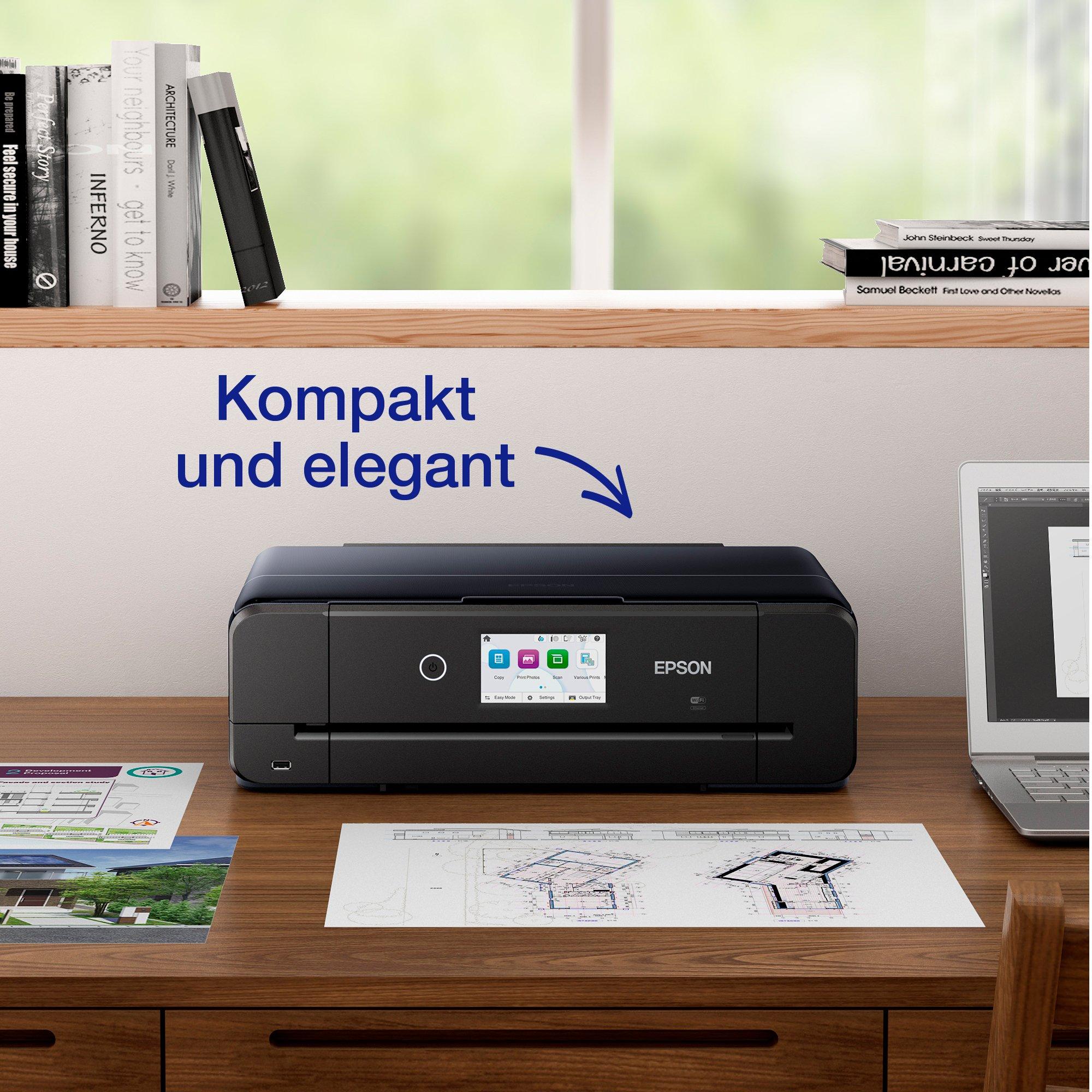EPSON Expression Photo XP-980 3 in 1 Tintenstrahl-Multifunktionsdrucker schwarz