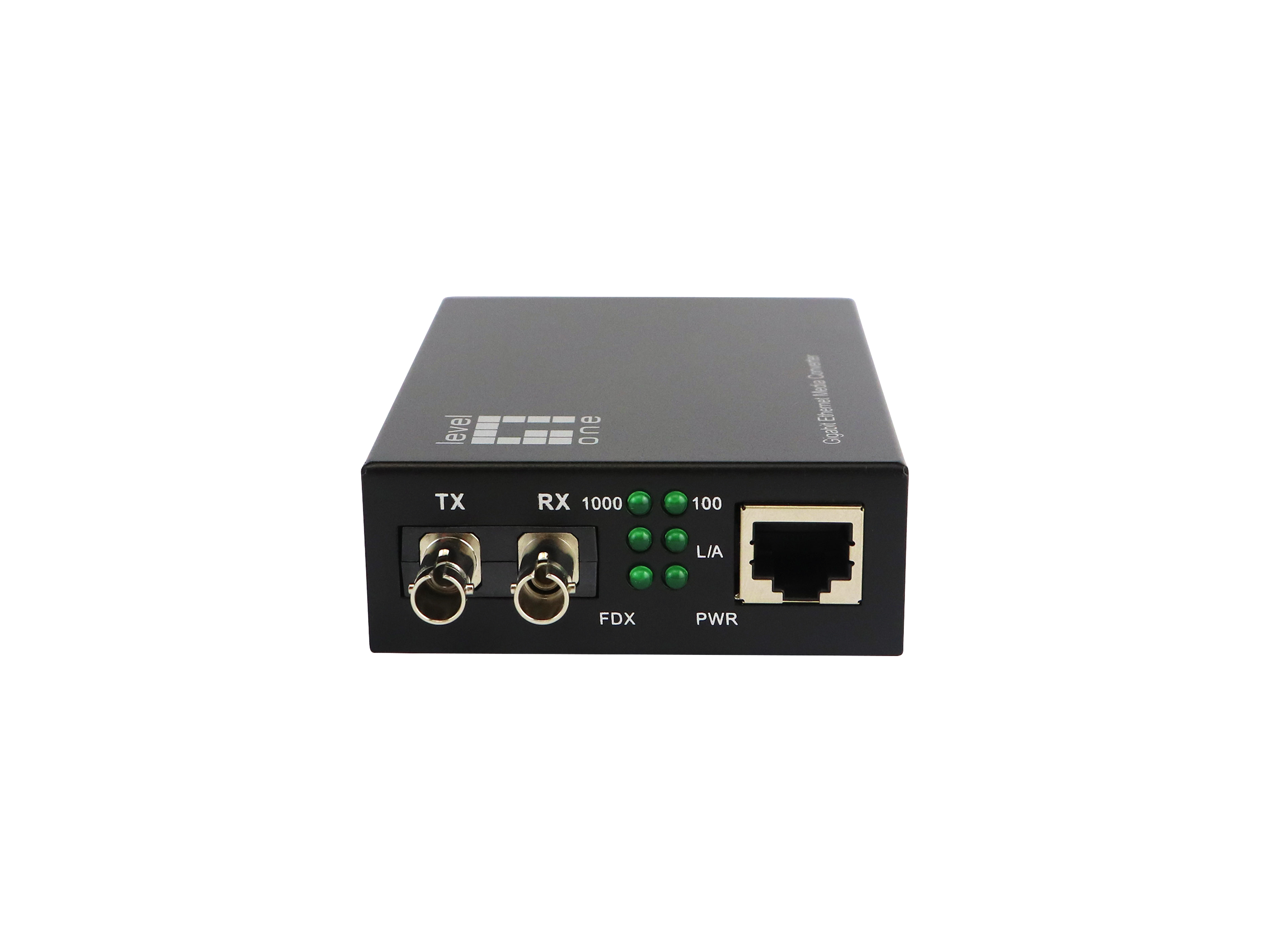 LevelOne Media Konverter RJ45->ST GE SM 1310nm 20km