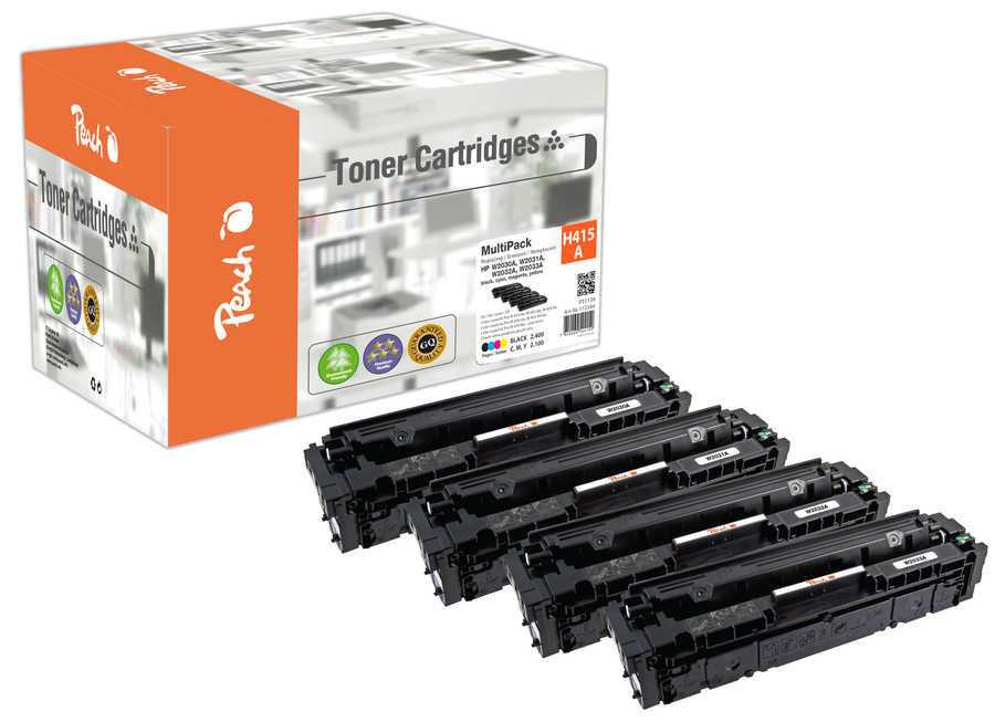 Peach Toner HP Nr.415A MultiPack REM,KOM