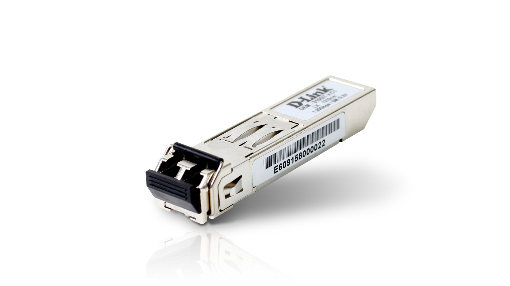 D-LINK DEM-310GT 1-Port Mini GBIC Module 1000BaseLX (LC Duplex) LR max. 10km 1x 1000Mbit Singlemode Fiber LX (LC-Duplex) Port