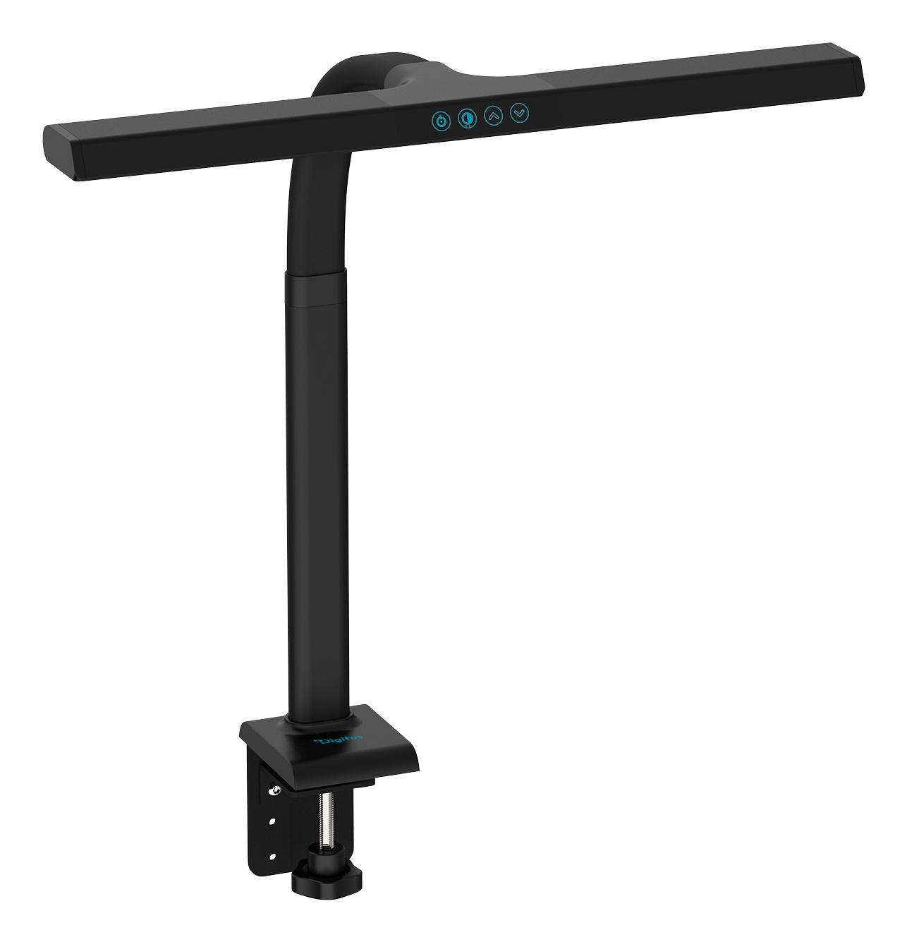 DIGITUS LED Schreibtisch-Leuchte 50cm, 1025lm, 7W, schwarz