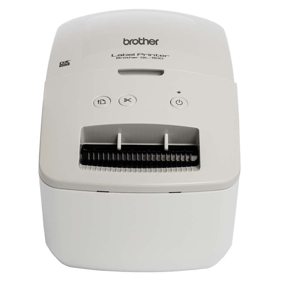 brother QL-600G Etikettendrucker weiß, grau