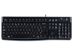 Logitech Keyboard K120 Corded Black