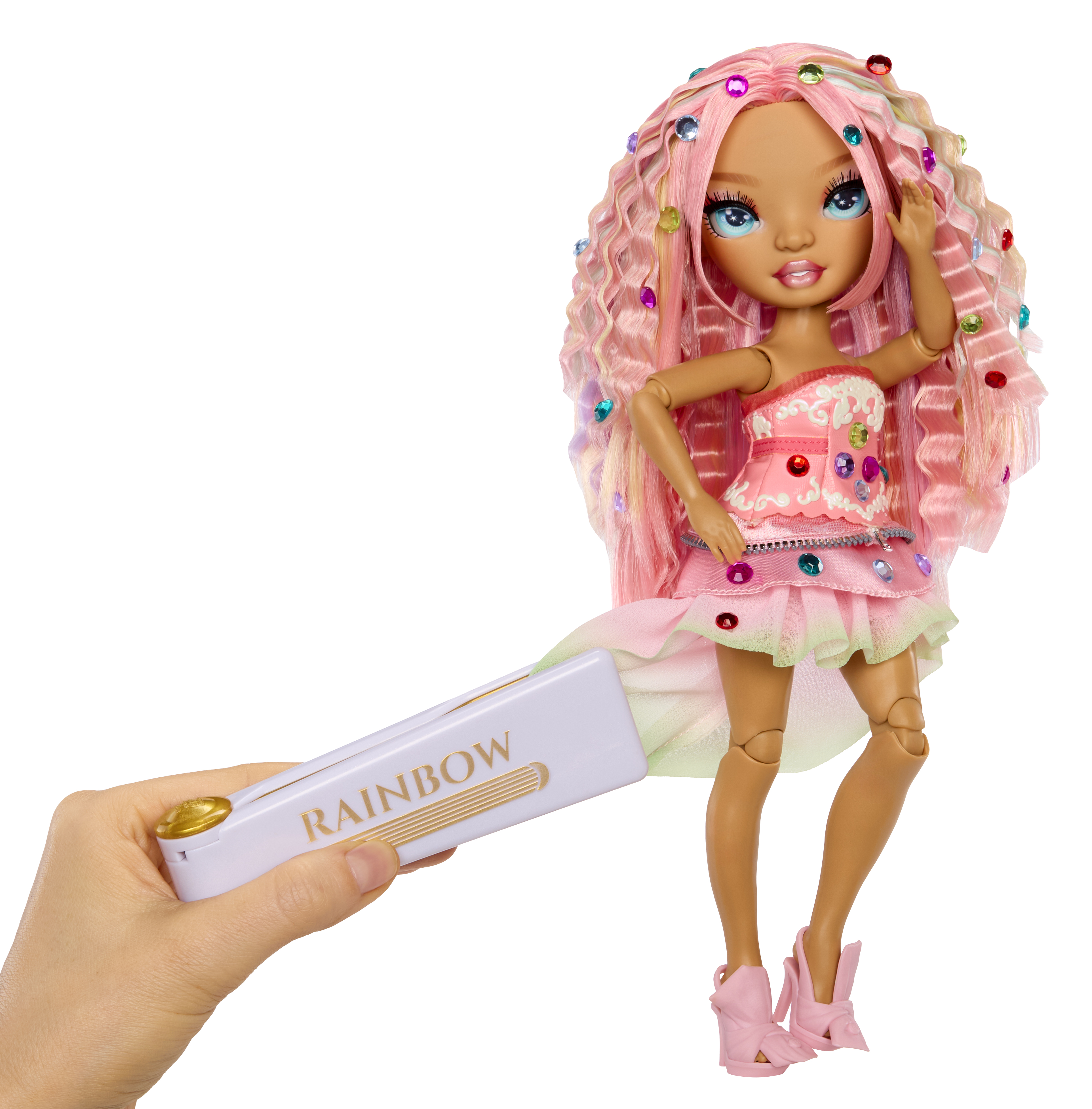Rainbow High Be Dazzling Fashion Dolls - Adeline Rose, Puppe
