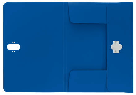 LEITZ Sammelmappe recycle 4622 DIN A4 blau, 1 St.