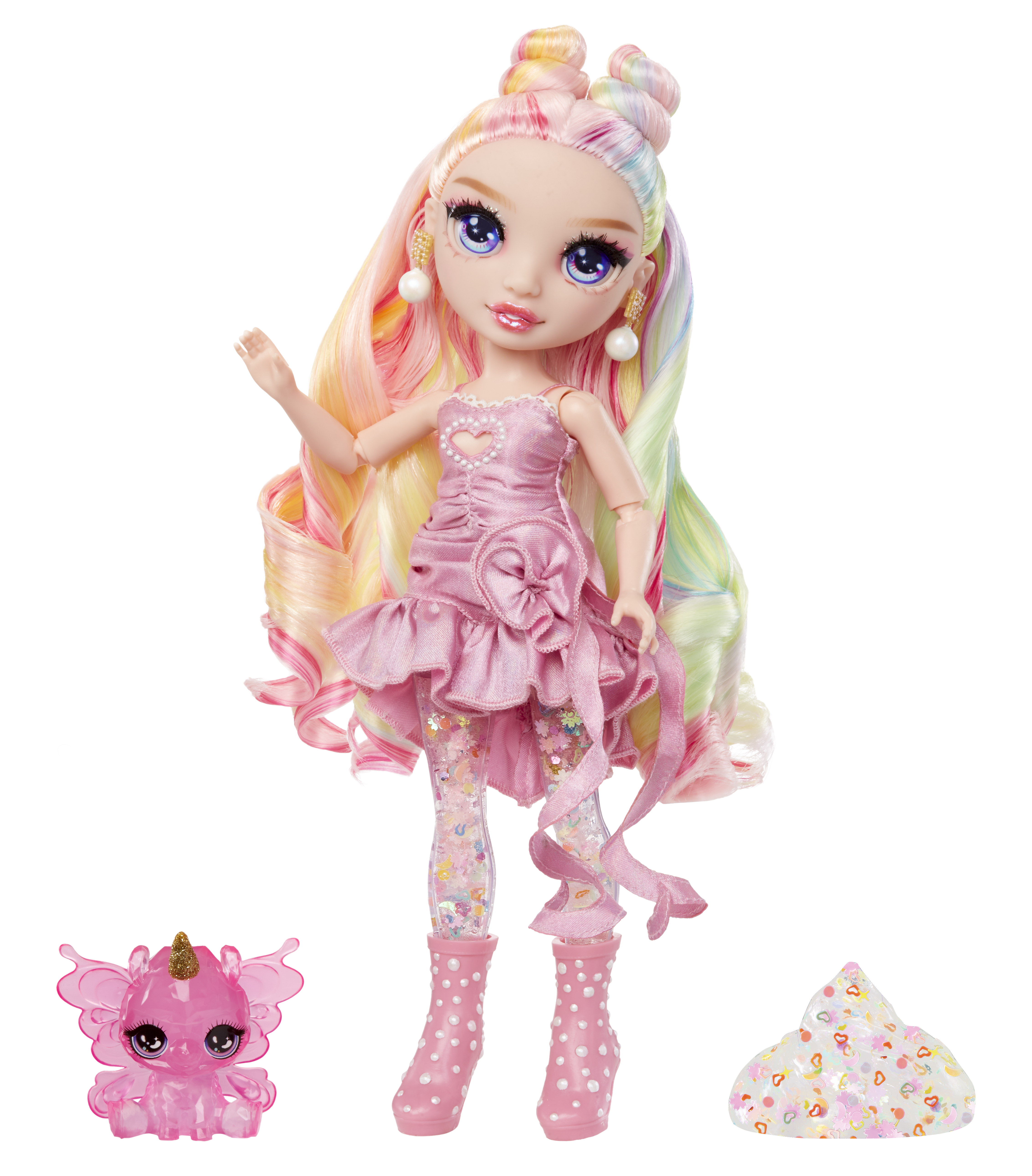 Rainbow High Shimmers with Slime - Bella, Puppe