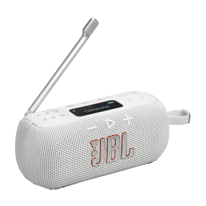 JBL Tuner 3 Tragbares DAB+/UKW BT Radio, IP68, Weiß