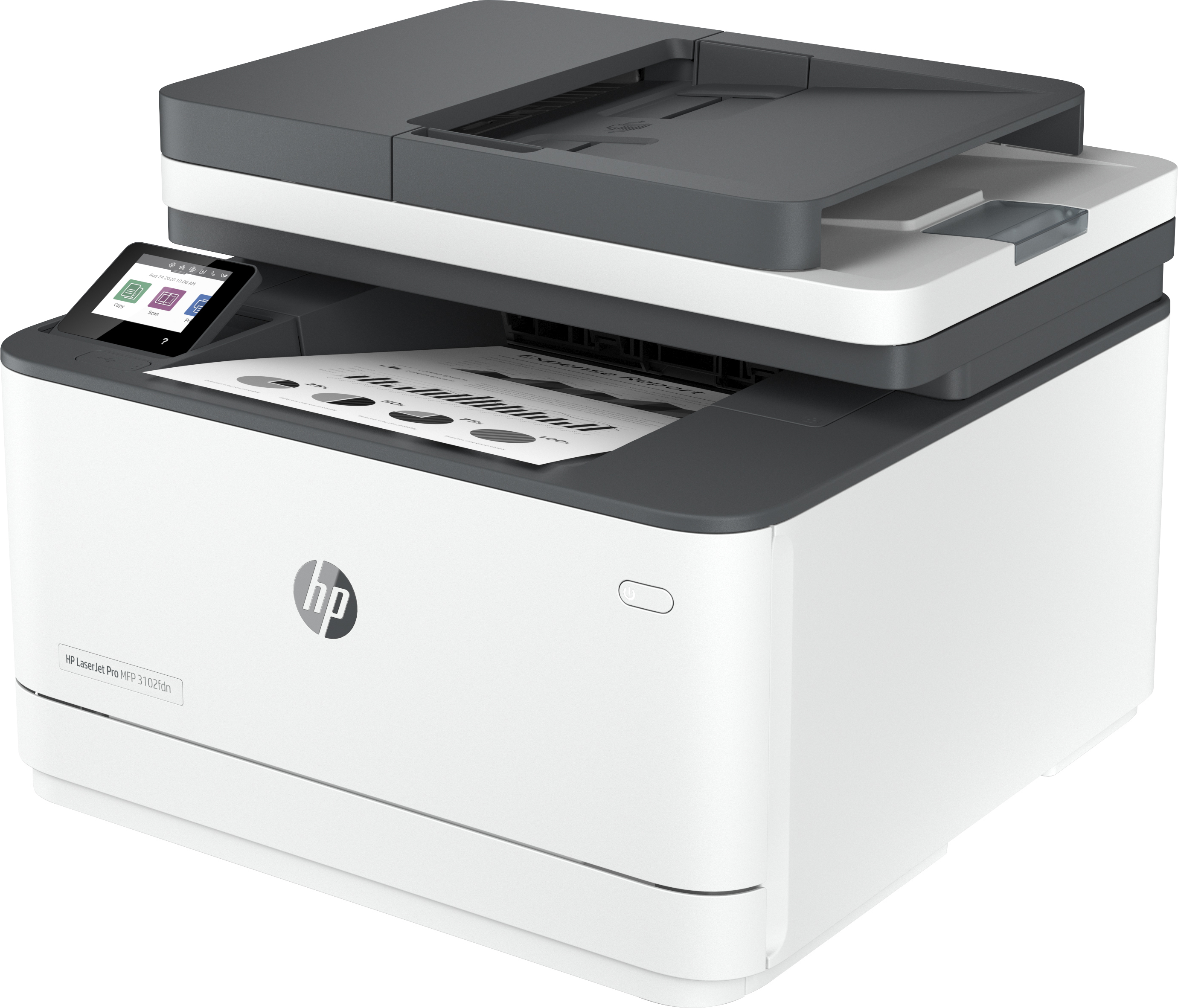HP LaserJet Pro MFP 3102fdn 4 in 1 Laser-Multifunktionsdrucker weiß